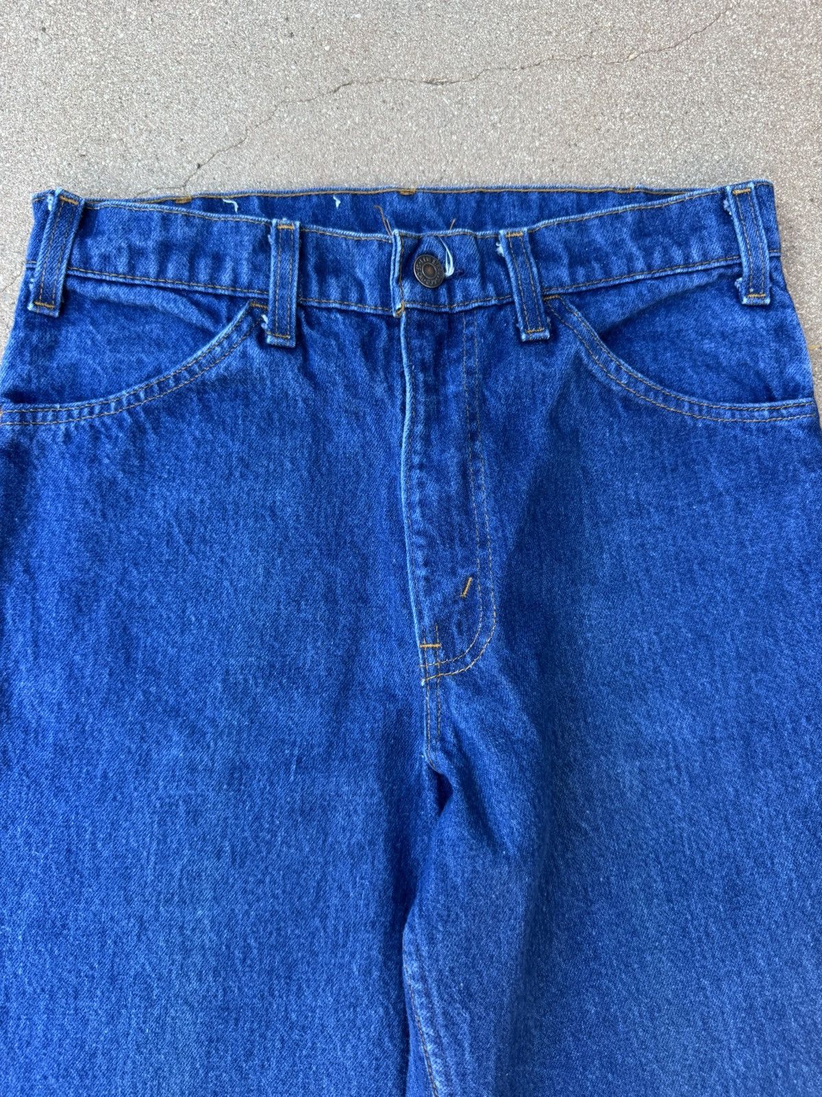 Levi's Vtg 80’s Levi’s 646 Orange Tab Bellbottom Flare Jeans 29x31 Size US 29 - 4 Thumbnail