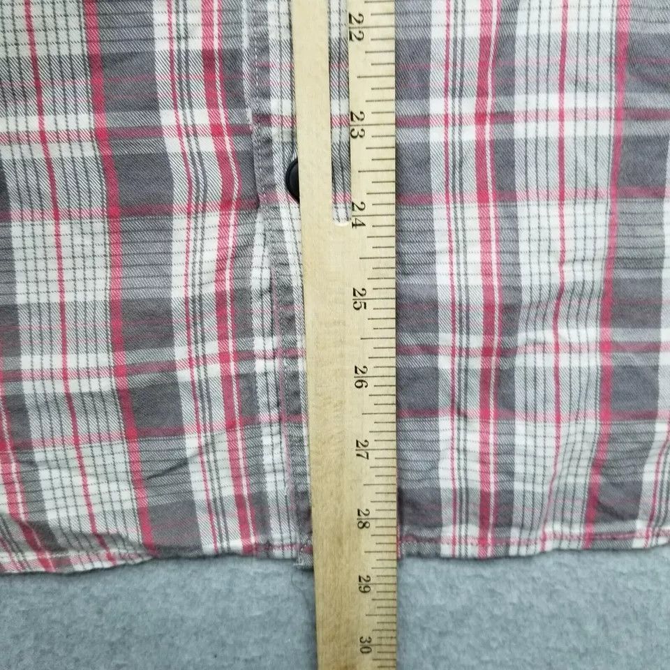 Lucky Brand Lucky Brand Shirt Mens Medium Plaid Button Up Pockets Size US M / EU 48-50 / 2 - 6 Thumbnail
