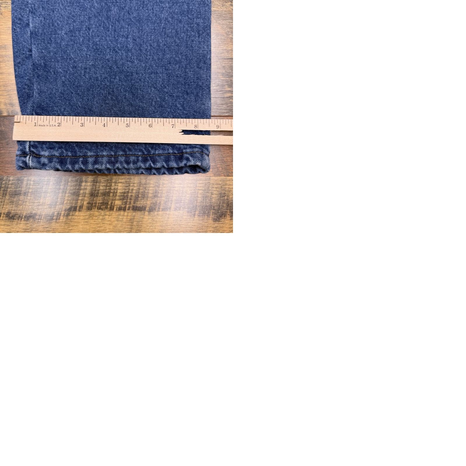 Vintage VINTAGE L.L.Bean Jeans Womens 20W 28in Inseam Relaxed Straight Denim Stone Blue 100% Cotton 5-Pocket USA 90s Lined New Size 42" / US 20 - 10 Thumbnail