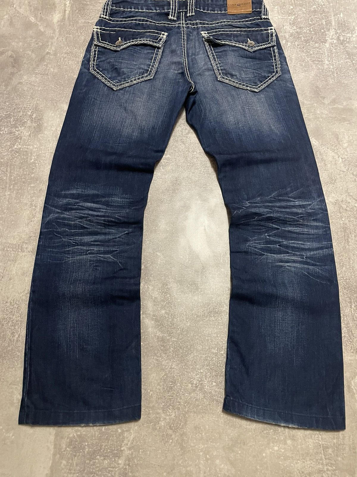 Camp David Vintage Camp David Regular Fit True Religion Style Jeans Y2K Size US 31 - 14 Thumbnail