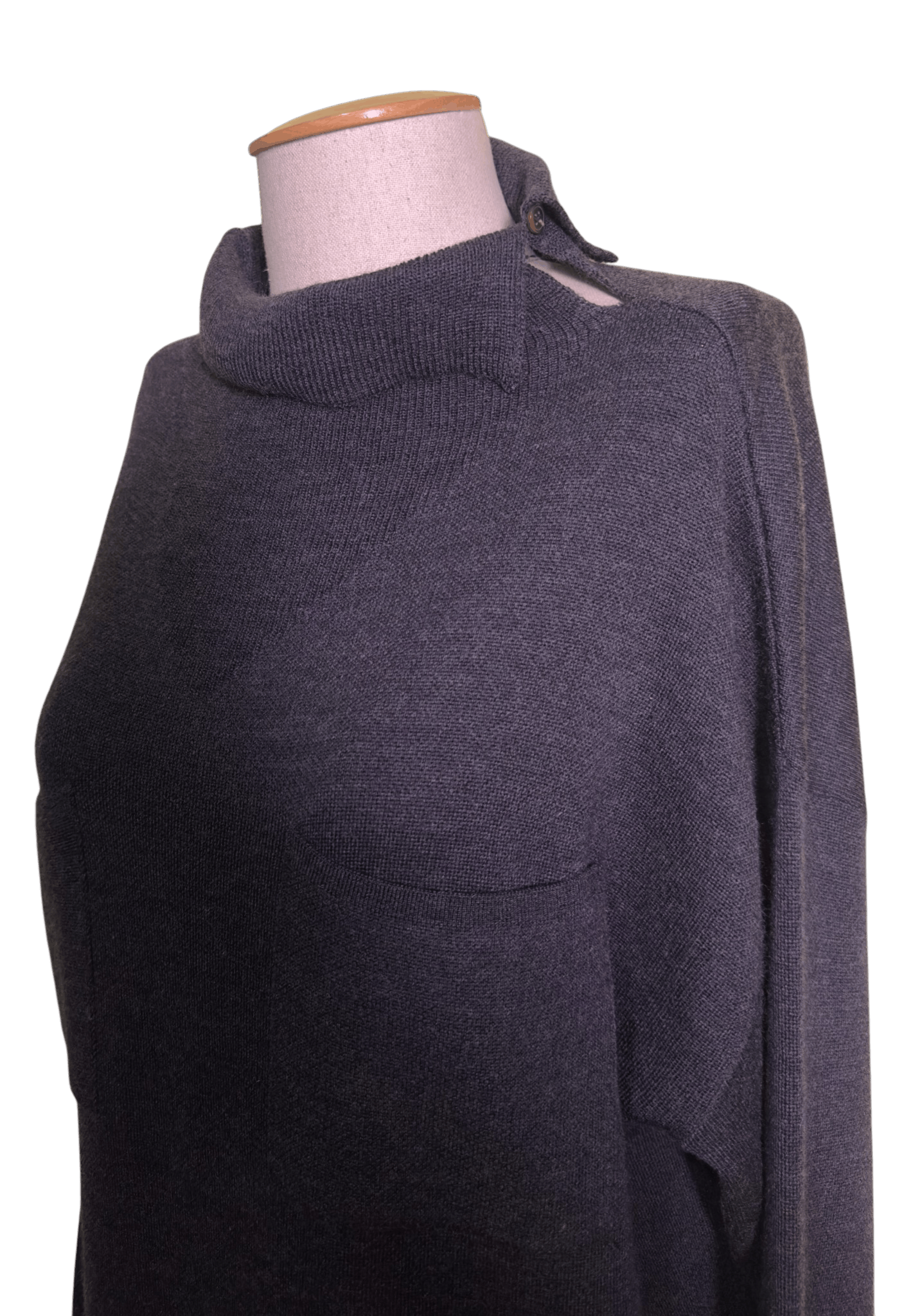 Soeur Grey wool maxi dress Size M / US 6-8 / IT 42-44 - 4 Thumbnail