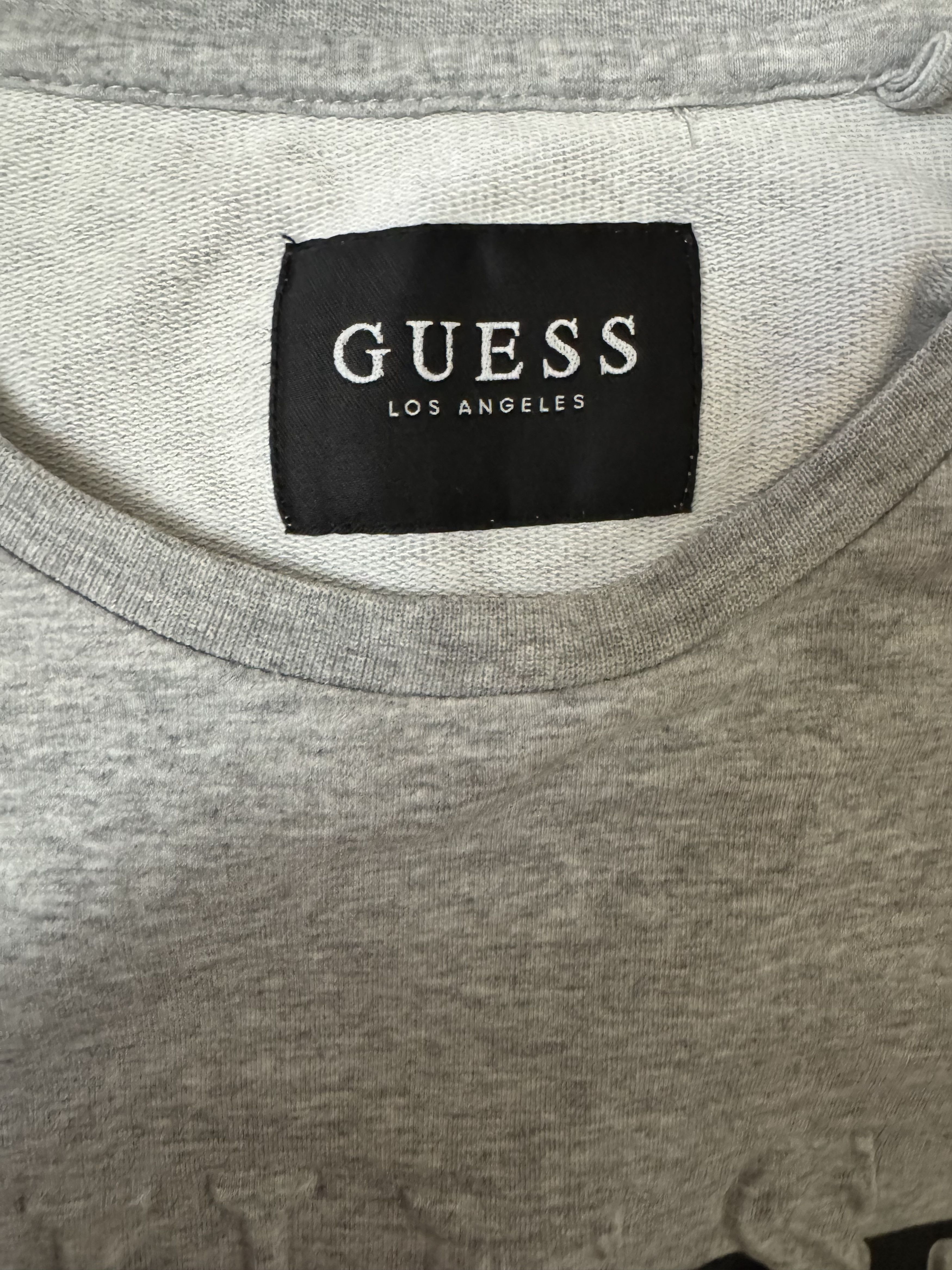 Guess Los Angeles Logo Grey Crewneck Sweatshirt Size US L / EU 52-54 / 3 - 3 Thumbnail