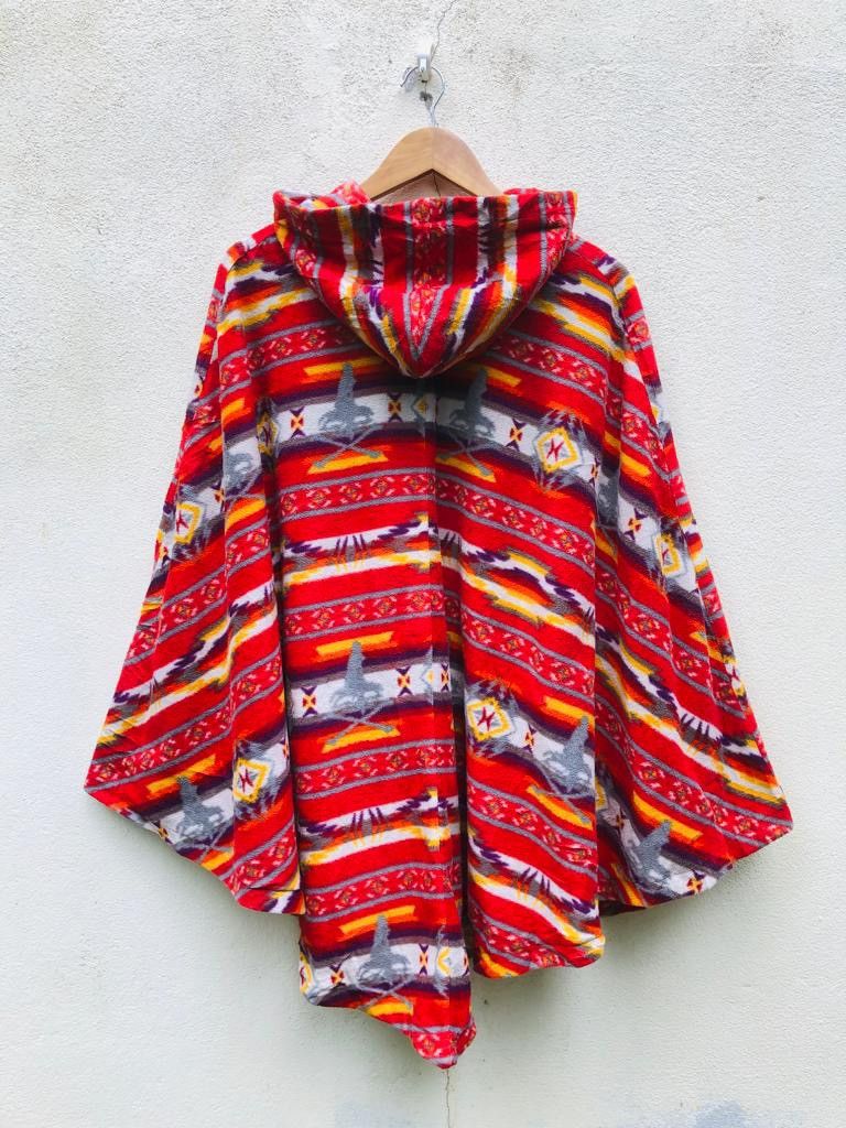 Hysteric Glamour × Vintage Vtg 90’s RARE STRIPES COLOUR HYSTERIC GLAMOUR CAPE JACKET Size US M / EU 48-50 / 2 - 1 Thumbnail