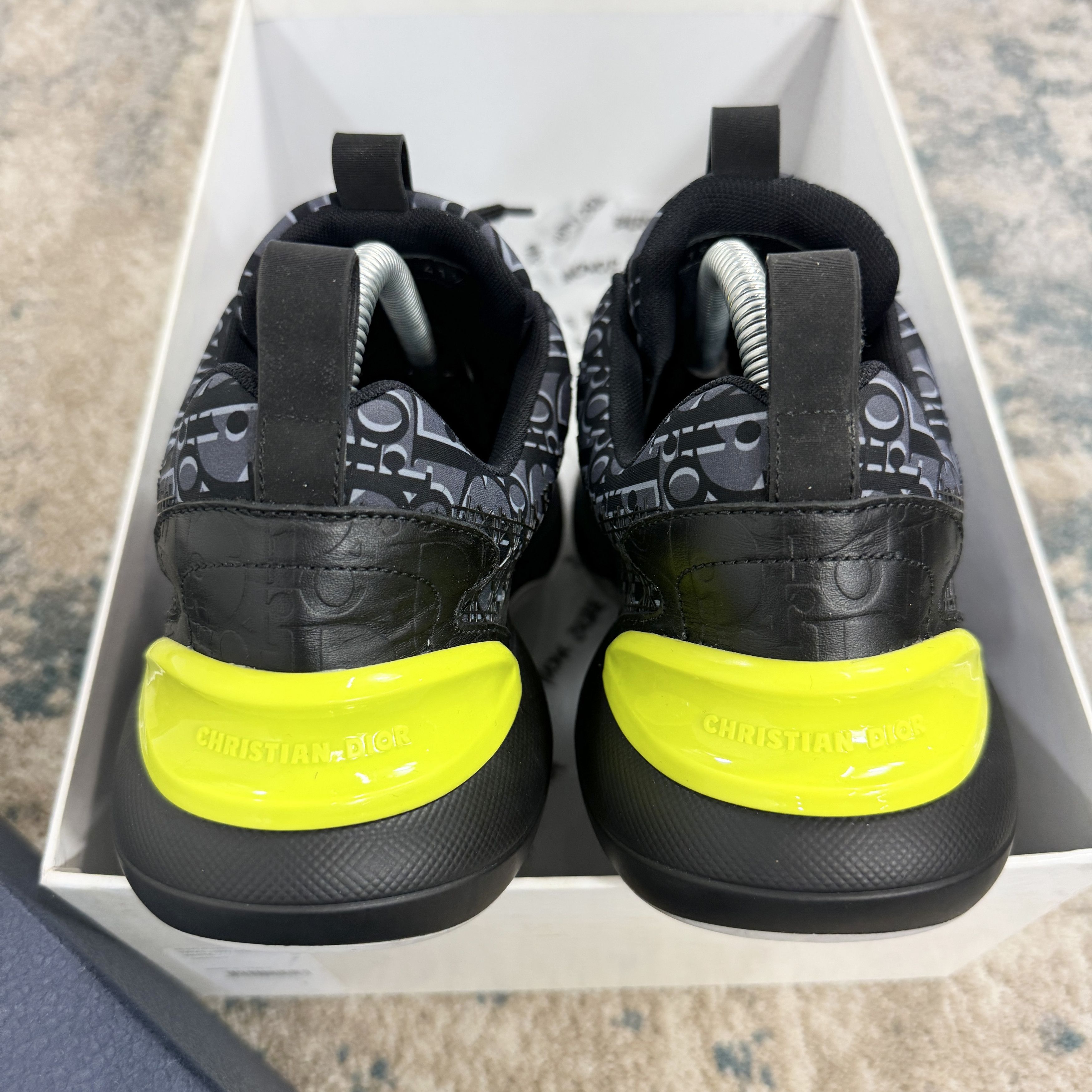 Dior Dior B24 Oblique Technical Fabric Trainers In Black RRP £750 Size US 8.5 / EU 41-42 - 5 Thumbnail
