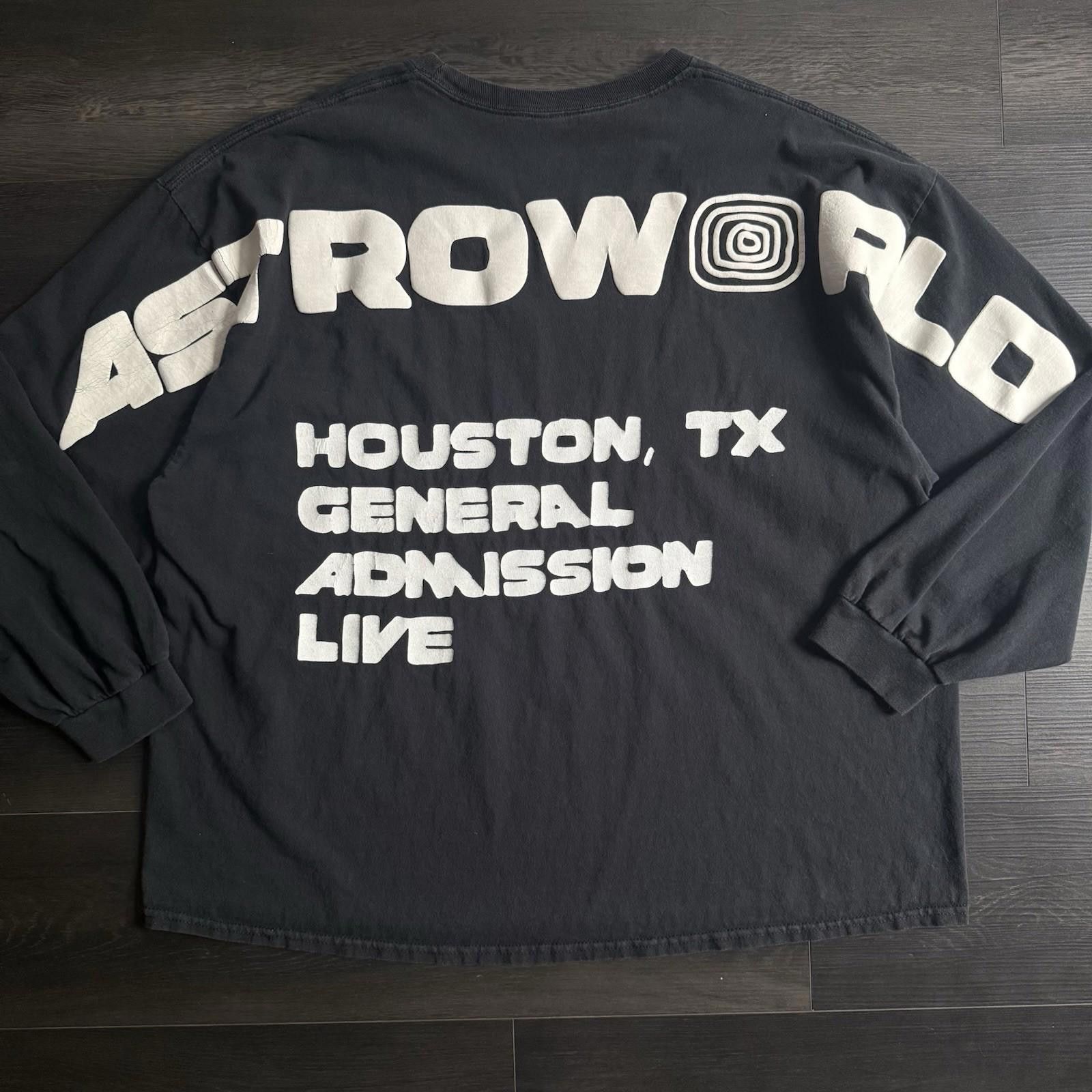 Travis Scott Travis Scott Astroworld Tour Eyes Longsleeve Shirt XXL Size US XXL / EU 58 / 5 - 2 Thumbnail