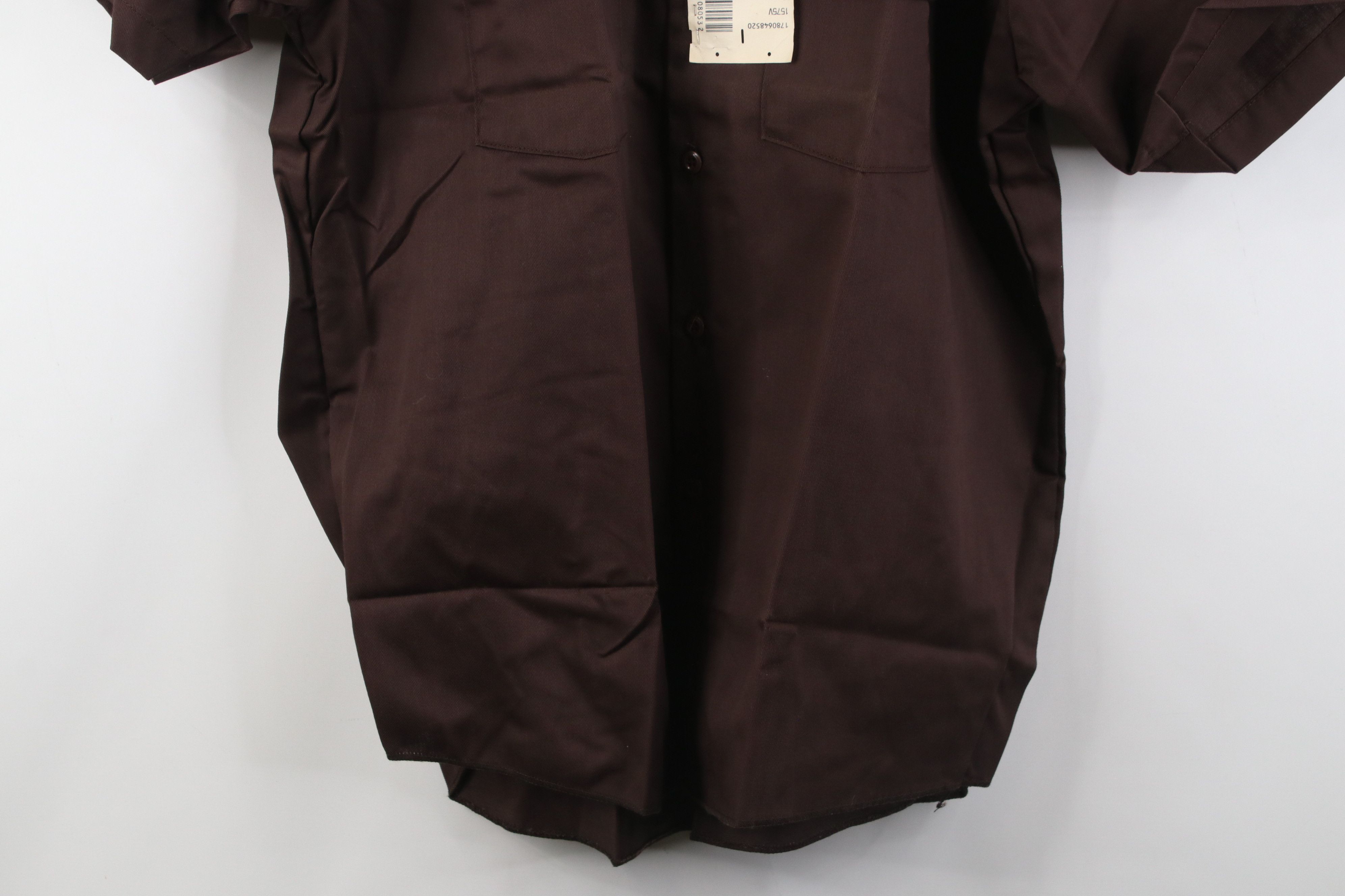 Dickies Deadstock Vintage 70s Dickies Short Sleeve Button Shirt USA Size US XL / EU 56 / 4 - 3 Thumbnail