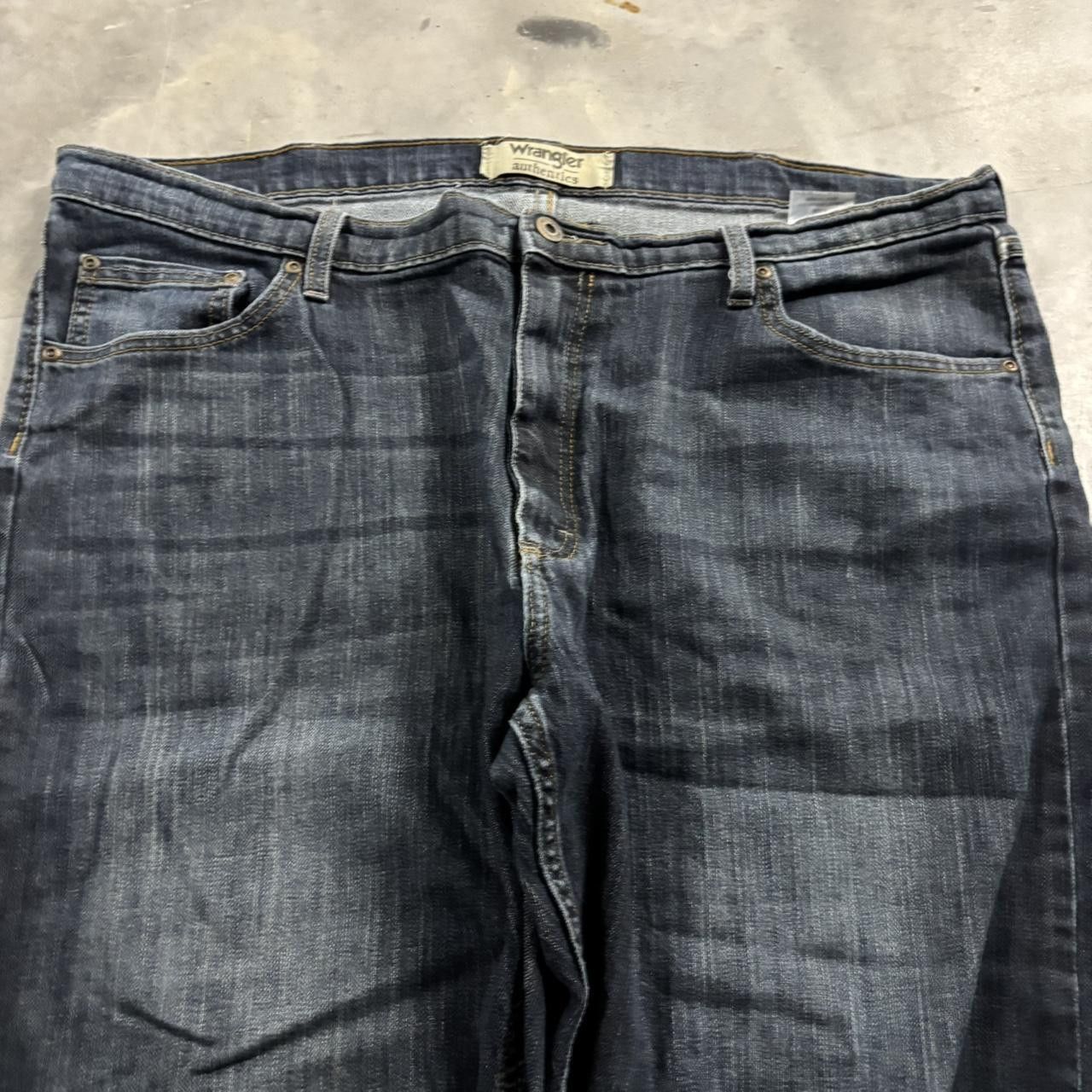 Vintage Crazy Vintage Y2K/2000s Grunge Dark Wash Denim Jeans! 40x30 Size US 40 / EU 56 - 5 Thumbnail