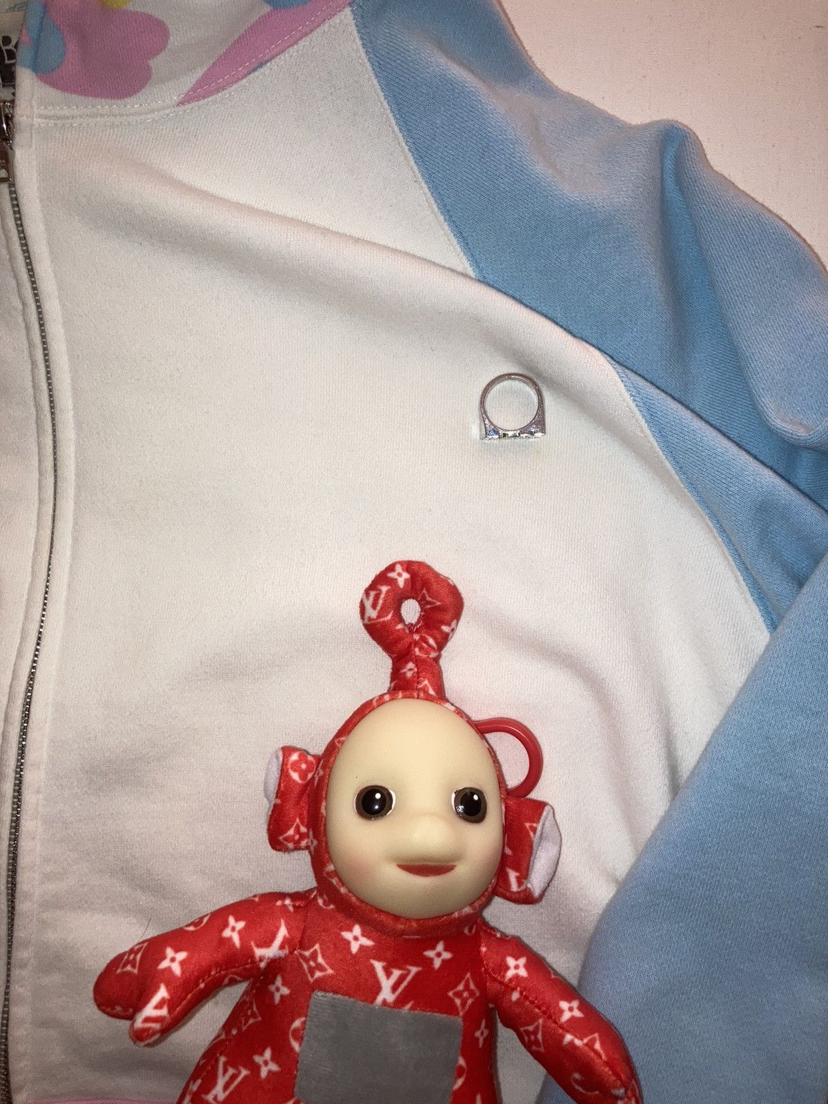 Bape × Nigo Cotton Candy Full Zip Hoodie Size US XL / EU 56 / 4 - 10 Thumbnail