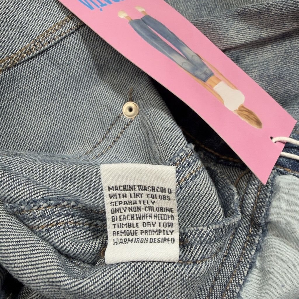 Other NWT Telepatia Wide Barrel Leg Jeans Sz 5/27 Y2K Low Rise Den Size 27" / US 4 / IT 40 - 12 Thumbnail