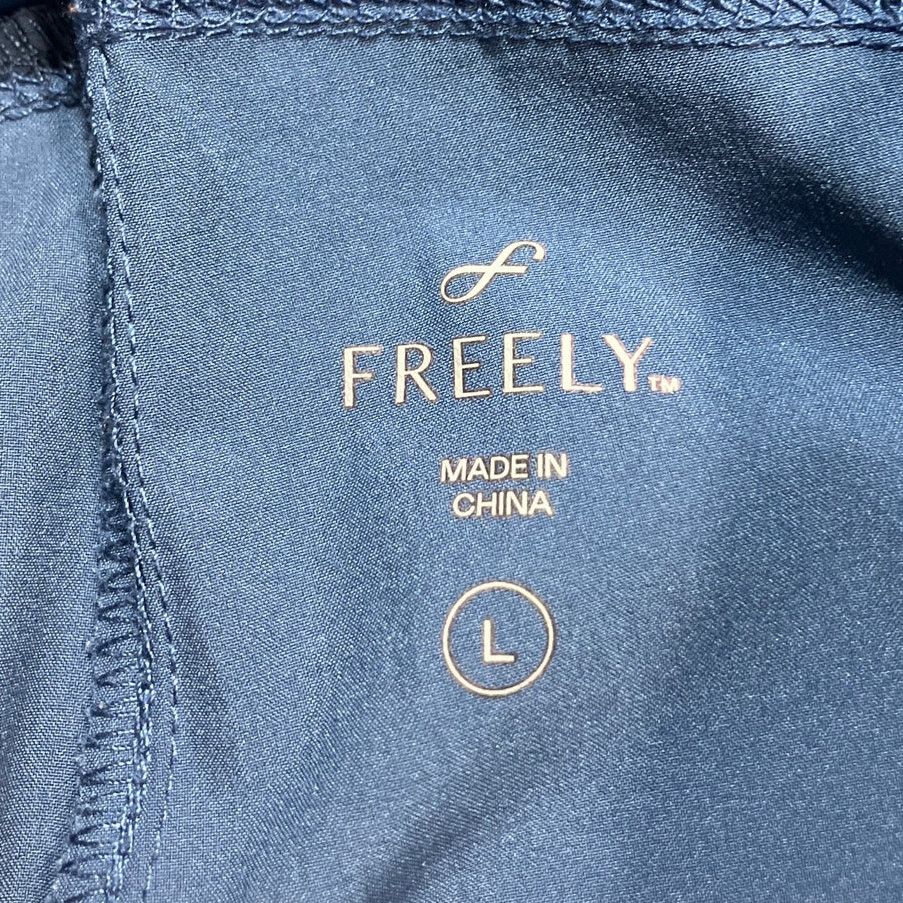 Other Freely Blue Women’s Movement High Rise Stretch Joggers L Size 33" - 4 Thumbnail