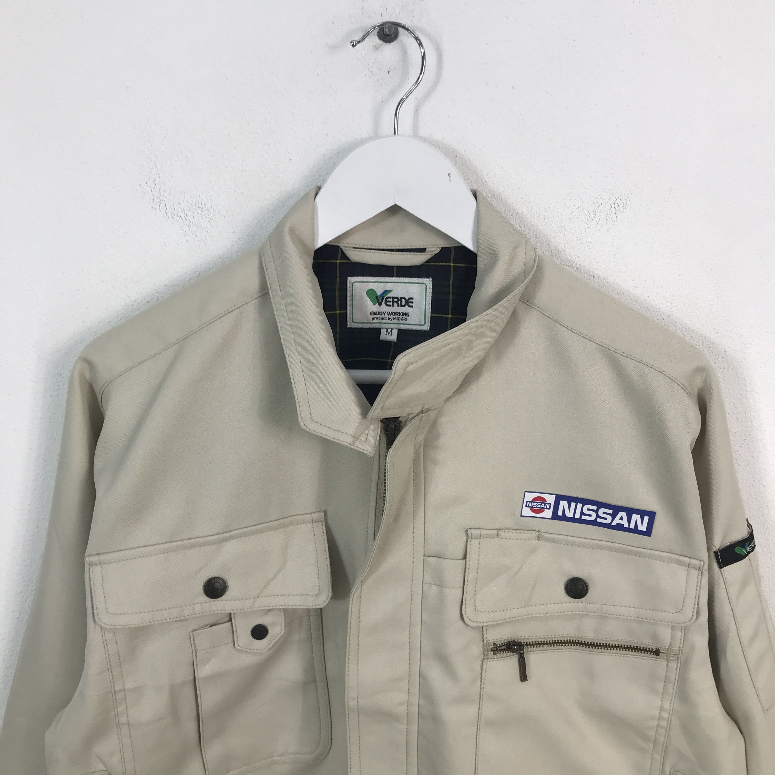 Japanese Brand Nissan racing work uniform jacket Size US M / EU 48-50 / 2 - 2 Thumbnail