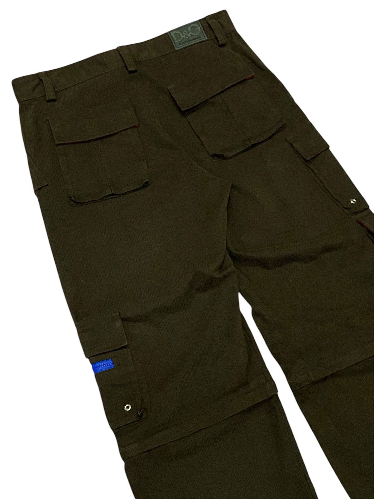 Dolce & Gabbana Dolce & Gabbana Corduroy Multi Pocket 2Way Pants Size US 33 - 9 Thumbnail