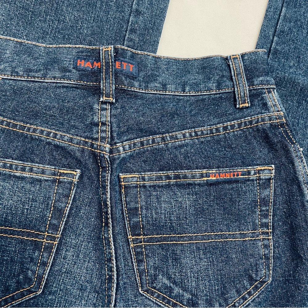 Katharine Hamnett London NWT New Hamnett Straight Leg Jeans Made In Italy Size 26 Size 26" / US 2 / IT 38 - 7 Thumbnail