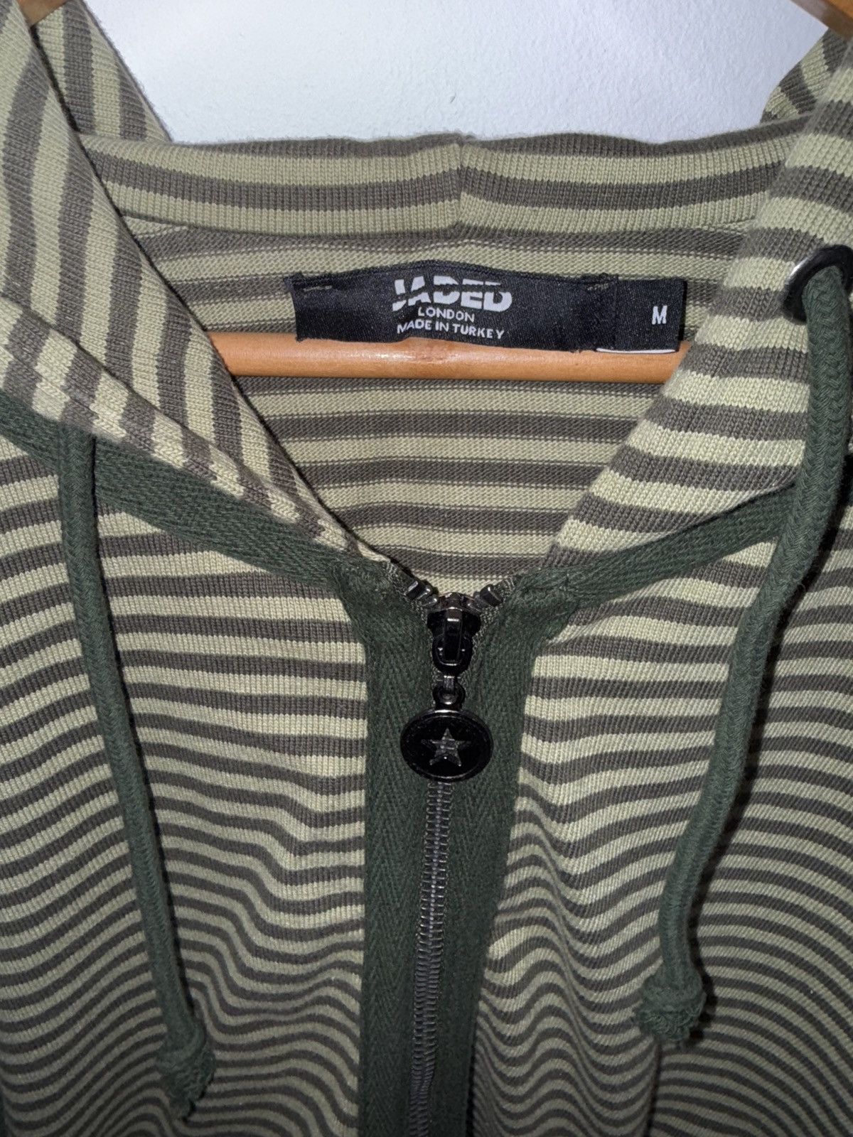 Jaded London Jaded London Micro Stripe Zip Up Astro Hoodie Size US M / EU 48-50 / 2 - 4 Thumbnail