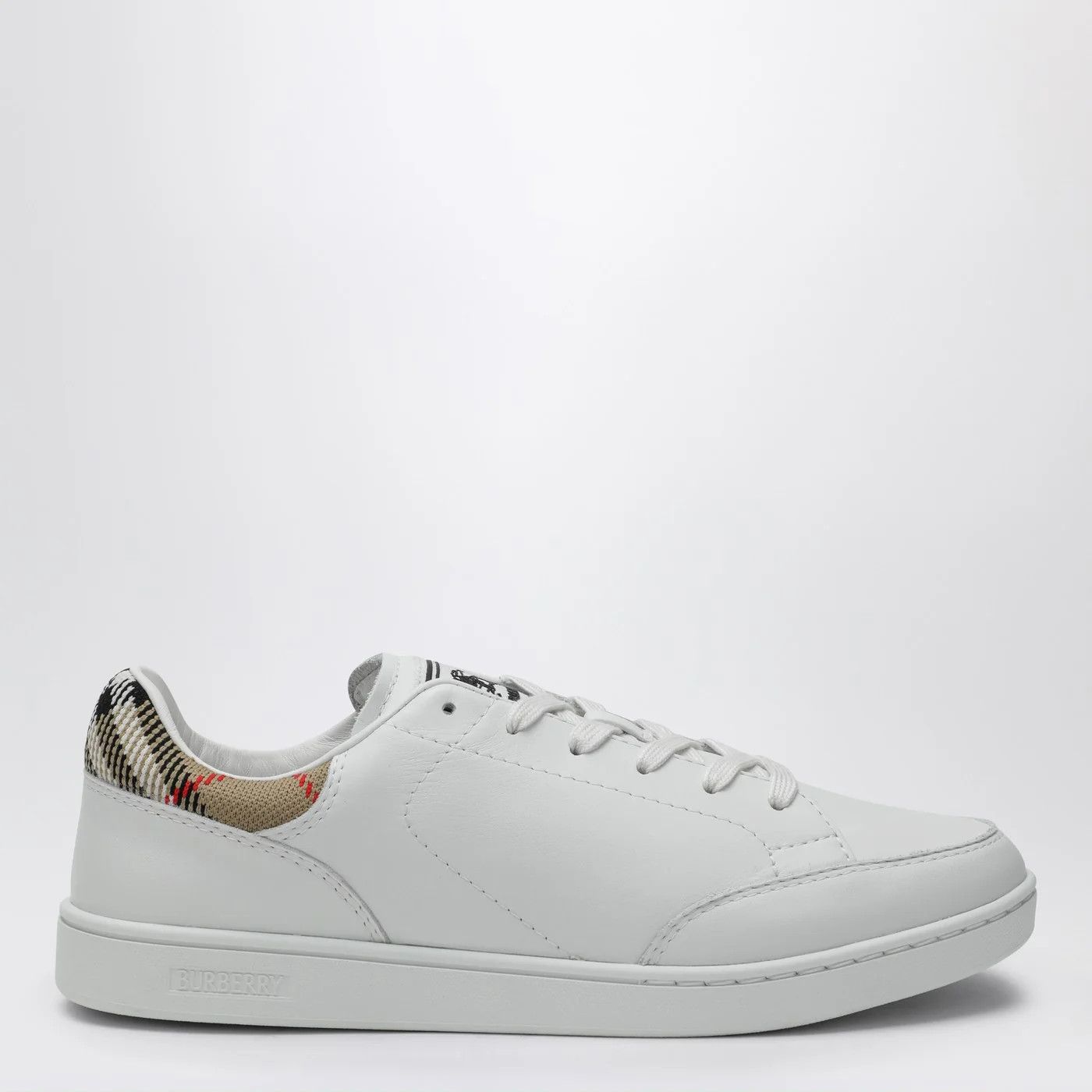 Burberry o1d2blof0426 Leather Low-Top Sneakers in White Size US 11 / IT 41 - 1 Thumbnail
