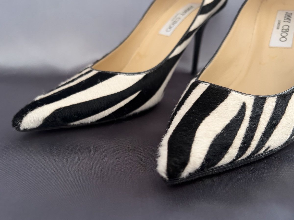 Jimmy Choo Jimmy choo zebra high heels Size US 8 / IT 38 - 7 Thumbnail