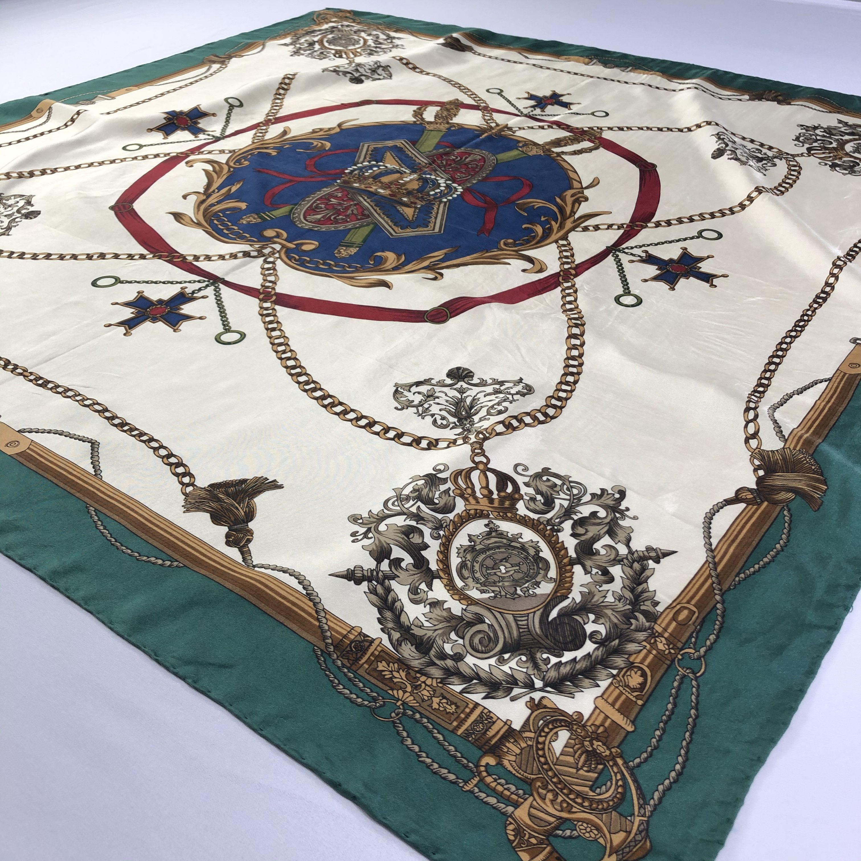 Vintage Vintage Silk Scarf Size ONE SIZE - 4 Thumbnail
