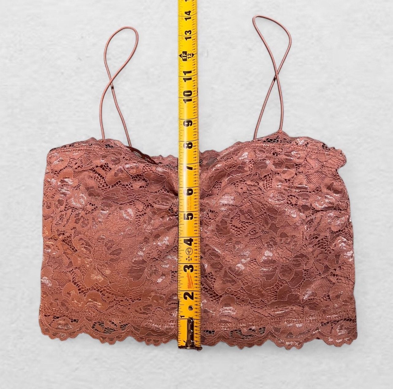 Other Boho pink lace bralette / crop top Size M / US 6-8 / IT 42-44 - 3 Thumbnail