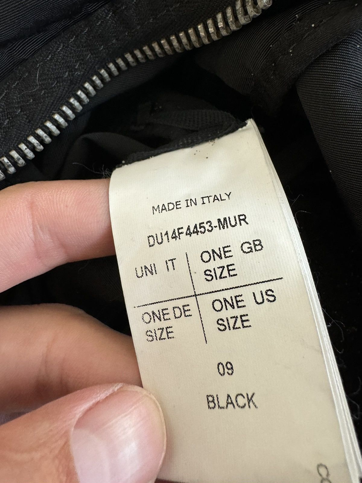 Rick Owens Mini Duffel bag Vintage Size ONE SIZE - 3 Thumbnail