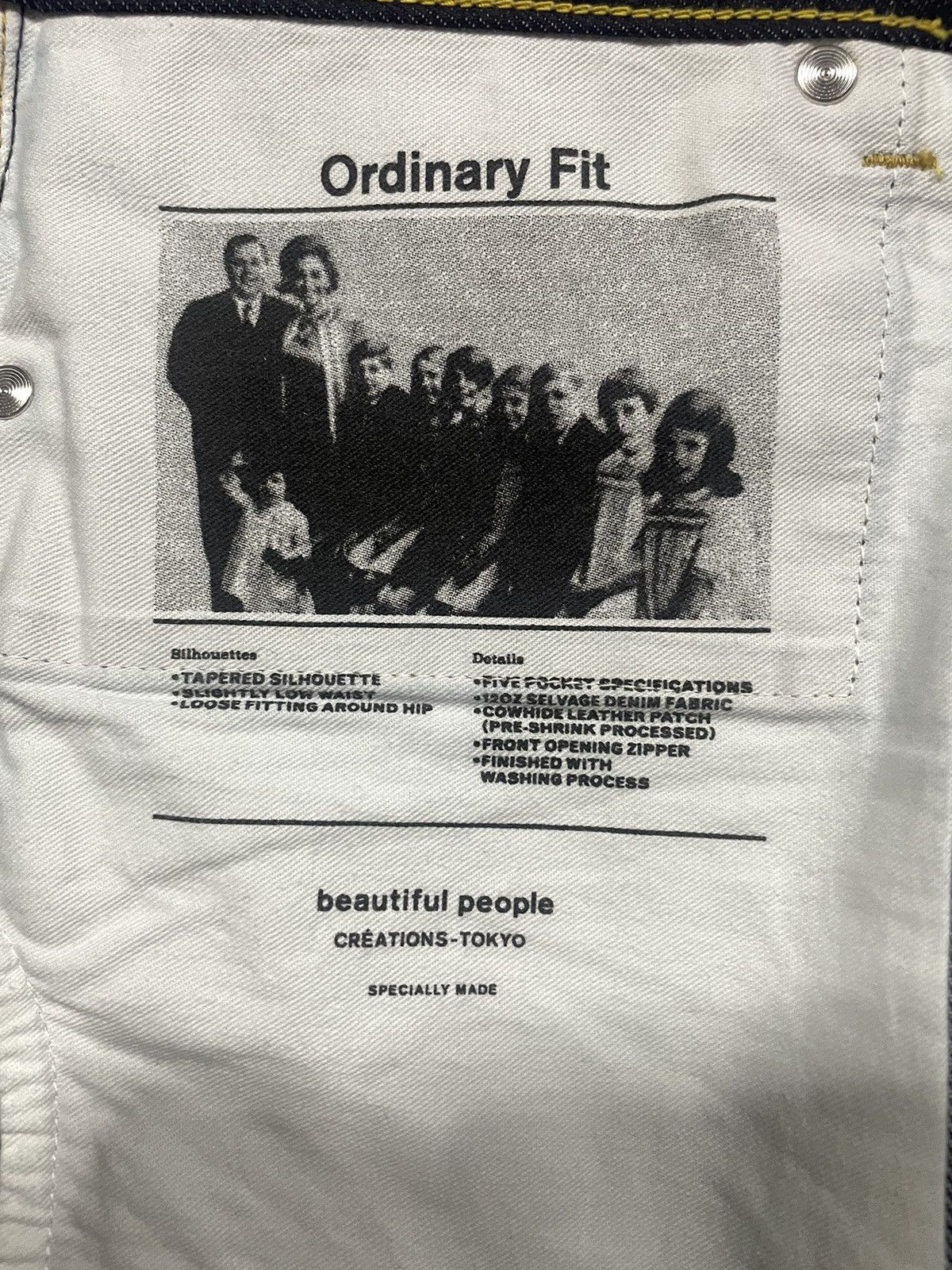 Japanese Brand Beautiful People selvedge denim Size US 32 / EU 48 - 7 Thumbnail