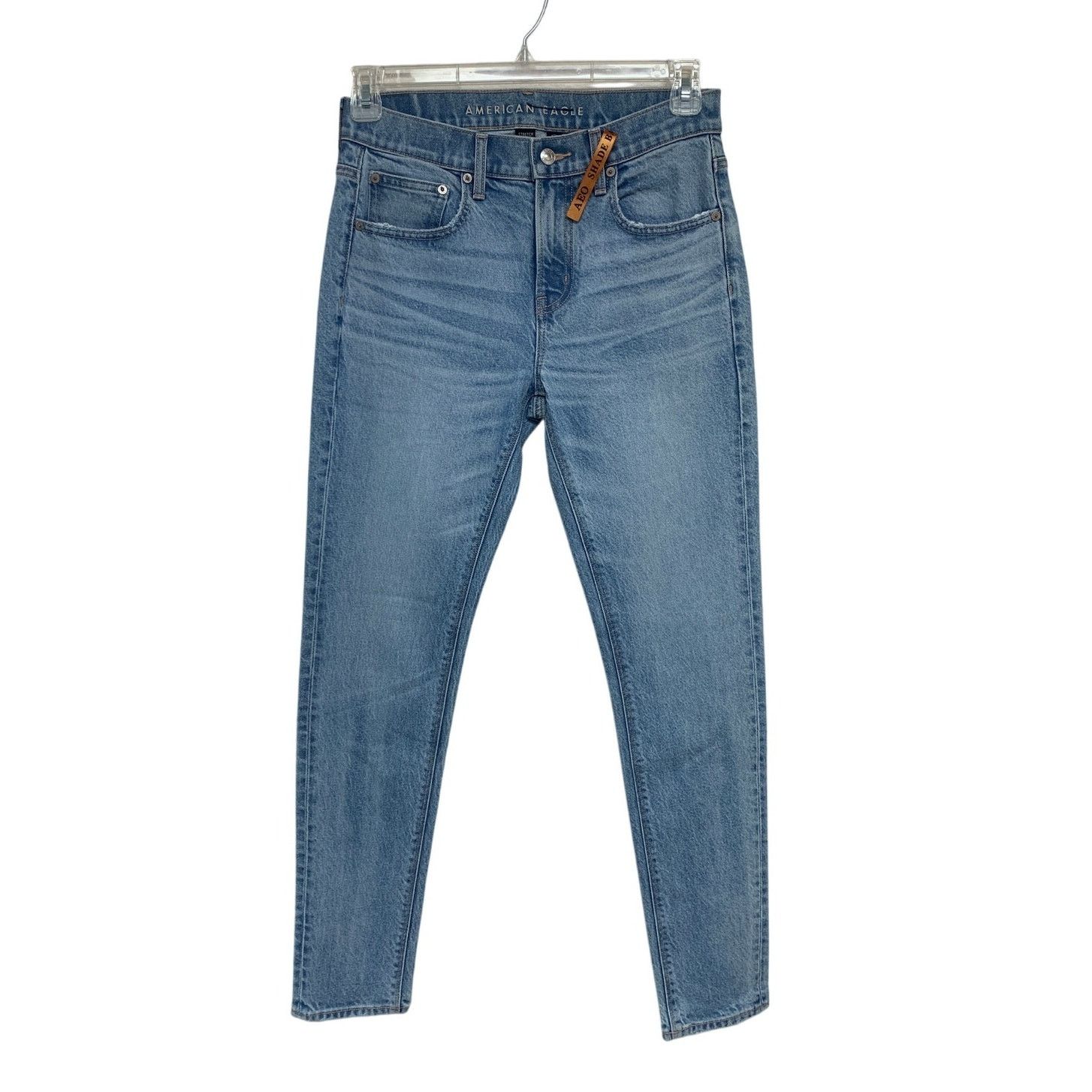 American Eagle Outfitters New American Eagle Womens Size 4 Stretch Skinny Denim Jeans Size 27" / US 4 / IT 40 - 1 Thumbnail