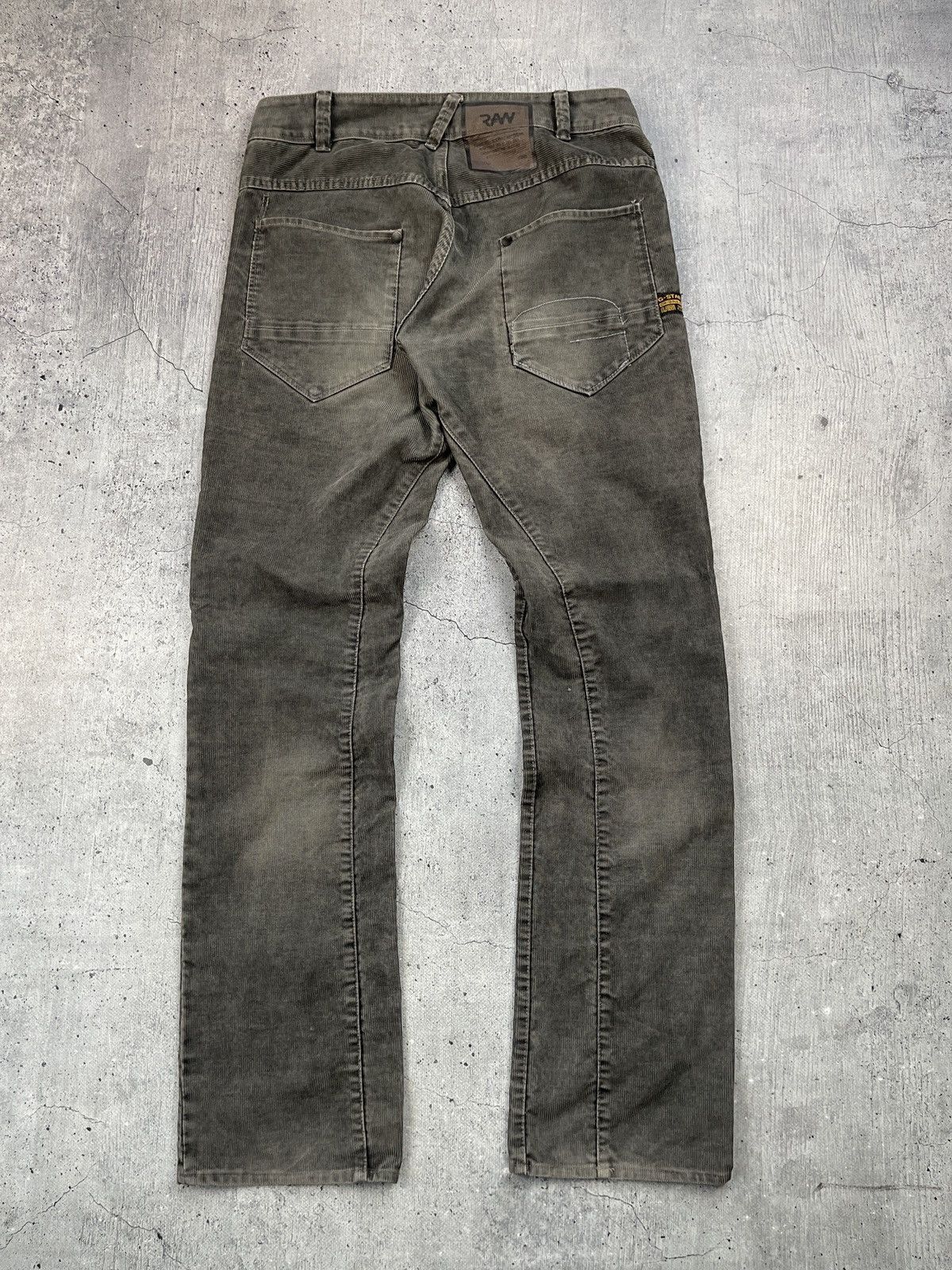 🔥 G STAR RAW Twisted Leg Corduroy Pants Dark Olive