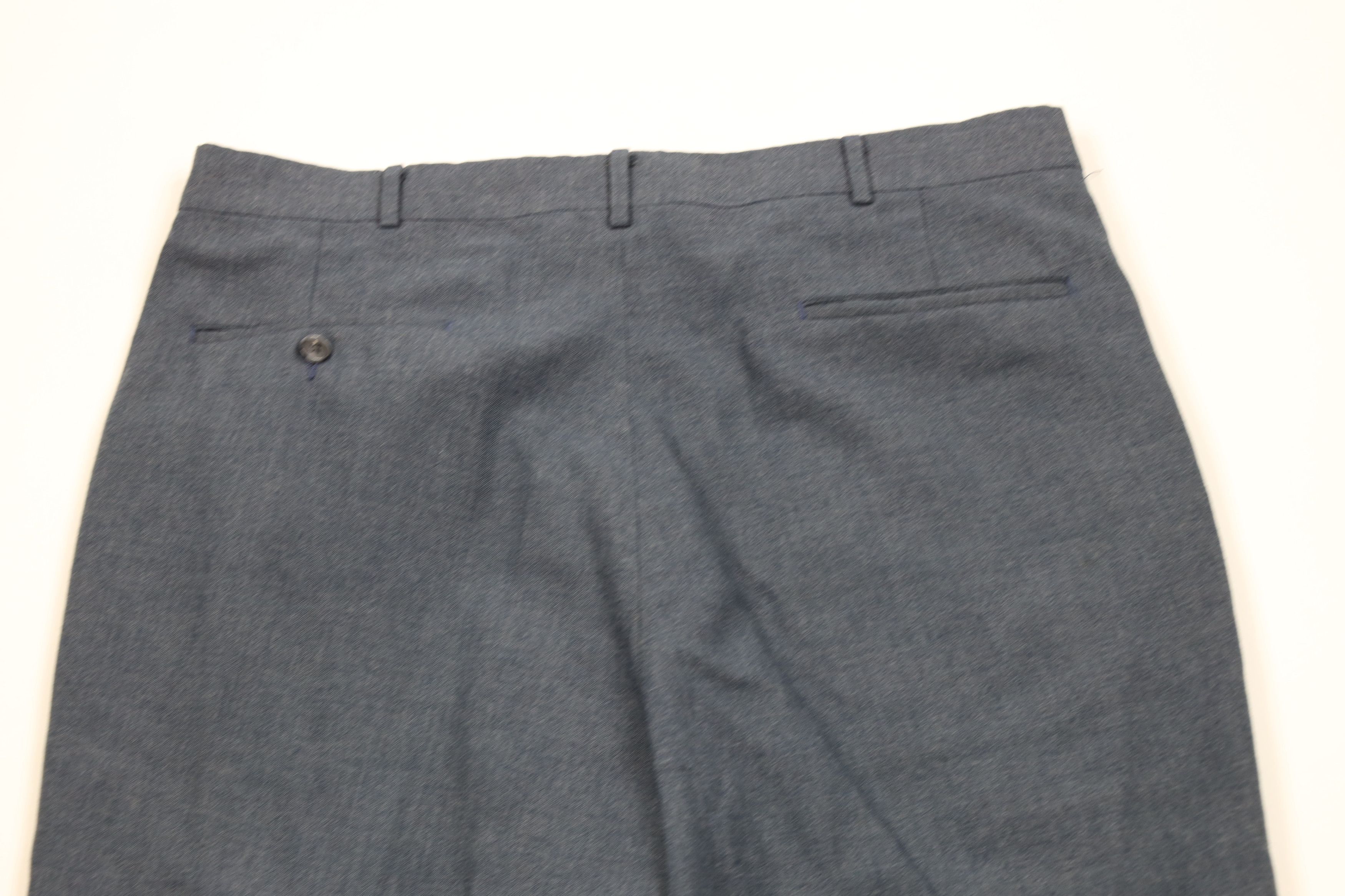 Vintage Vintage 90s Streetwear Flared Wide Leg Chino Pants Blue Size US 36 / EU 52 - 12 Thumbnail