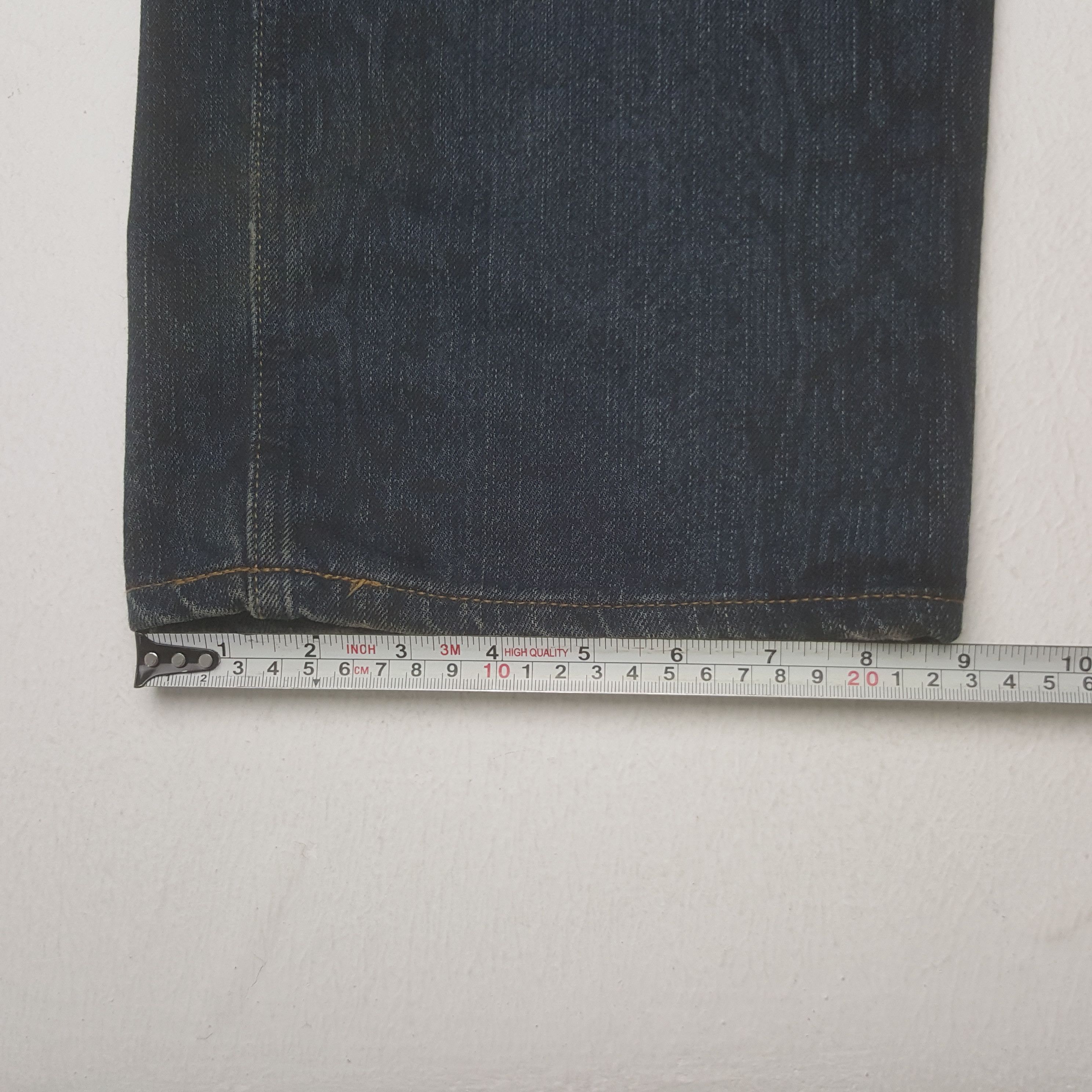 Designer × Japanese Brand × Vintage Vintage Karakuri Tamashn Sukajan Denim Jeans Size US 34 / EU 50 - 11 Thumbnail