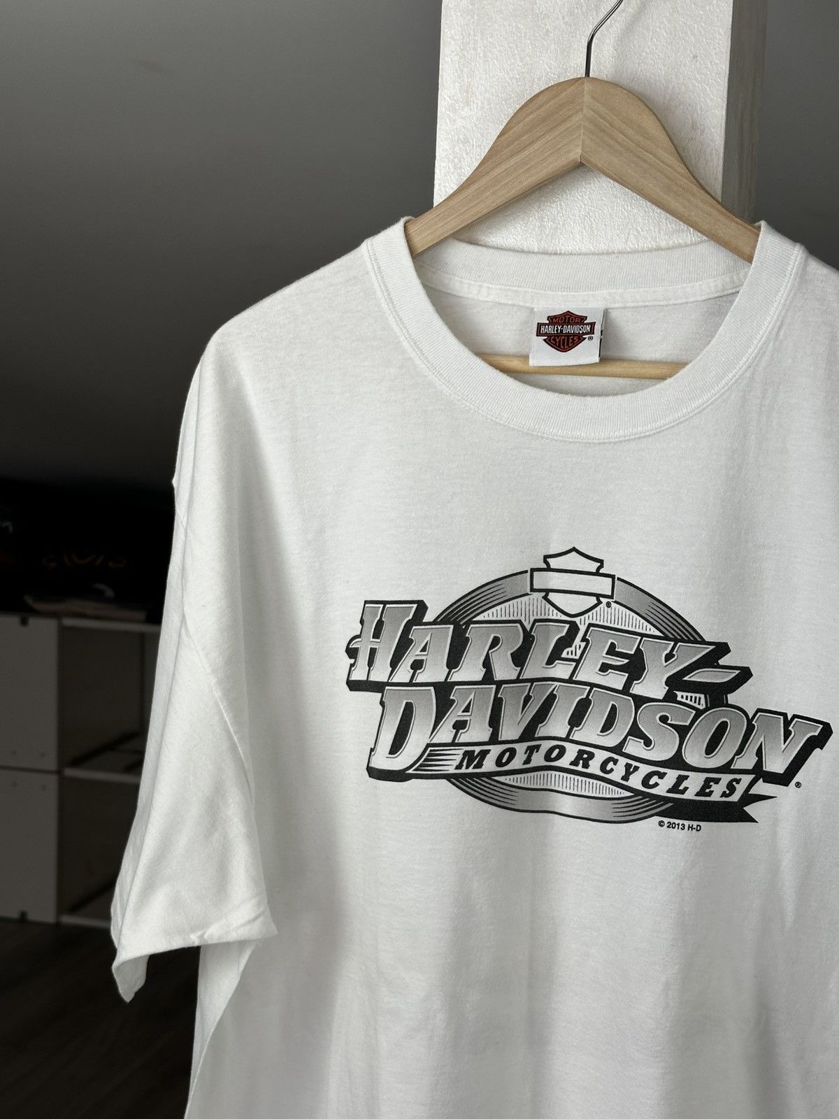 Vintage Vintage Harley Davidson 00s Graphic Tee Size US XXL / EU 58 / 5 - 2 Thumbnail