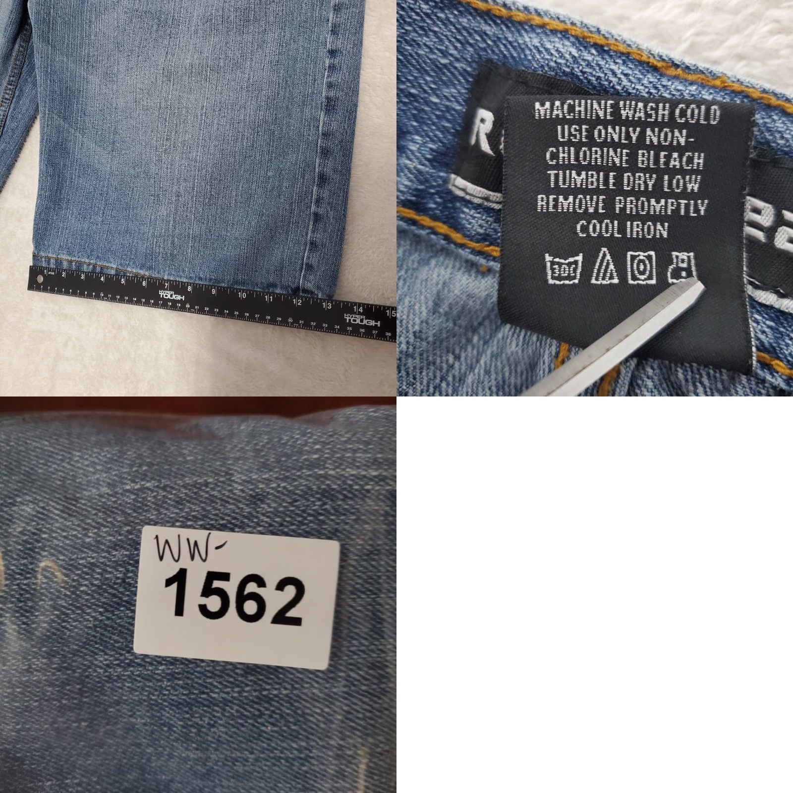 Rocawear Rocawear Jean Shorts Men 40 Embroidered Pockets Denim Baggy Hip Hop Y2K 38x12 Denim Baggy 5-Pocket Rocawear Mens Bermuda Hip Hop Y2K Size US 40 / EU 56 - 9 Thumbnail