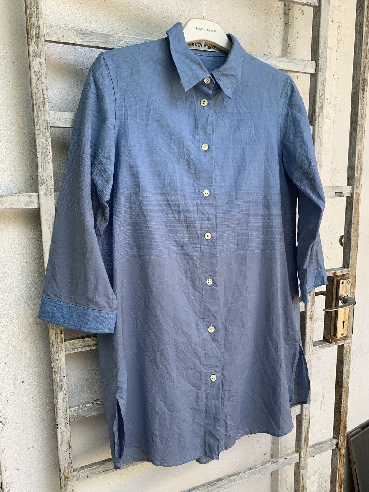 Designer × Issey Miyake × Japanese Brand Issey Miyake Button Up blouses Size XS / US 0-2 / IT 36-38 - 5 Thumbnail