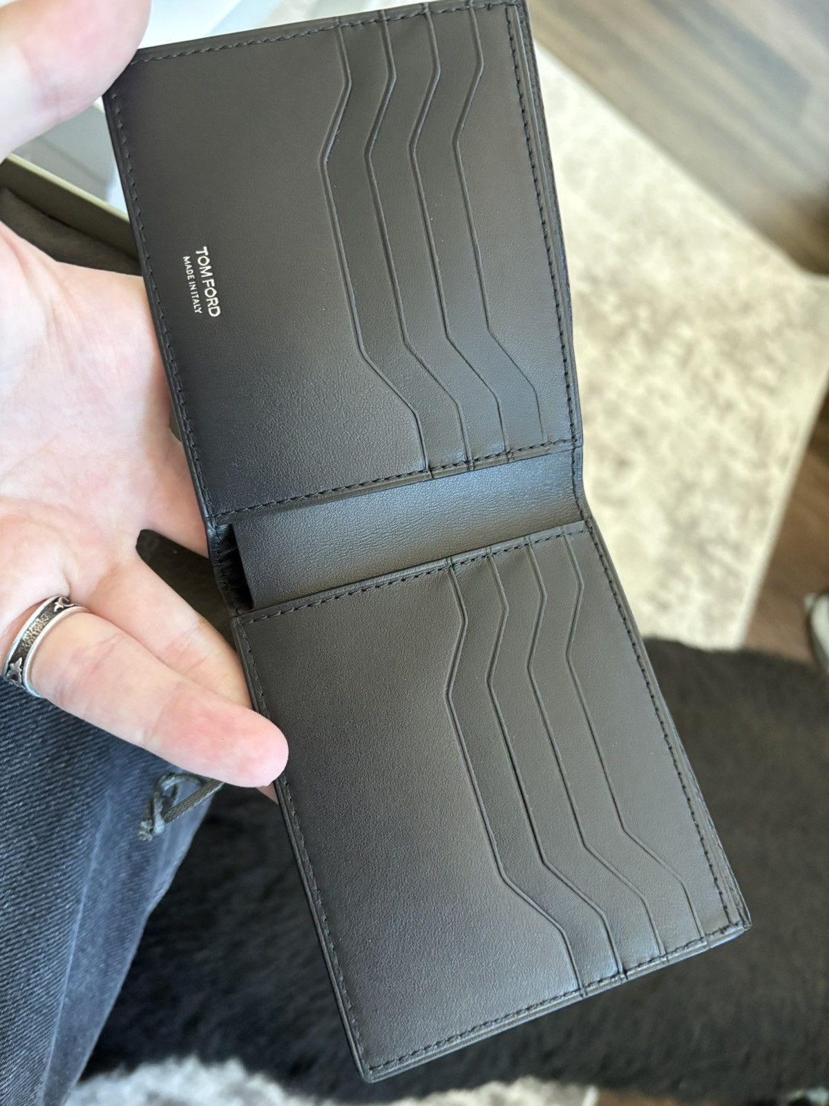 Tom Ford TOM FORD genuine alligator billfold wallet Size ONE SIZE - 3 Thumbnail