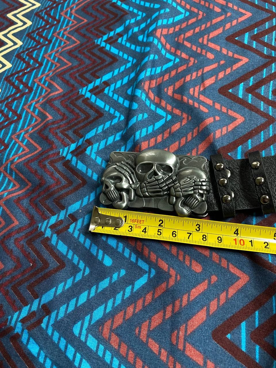 Japanese Brand × Vintage Vintage leather rhinestones belts BB Simon style punk y2k Size ONE SIZE - 11 Thumbnail