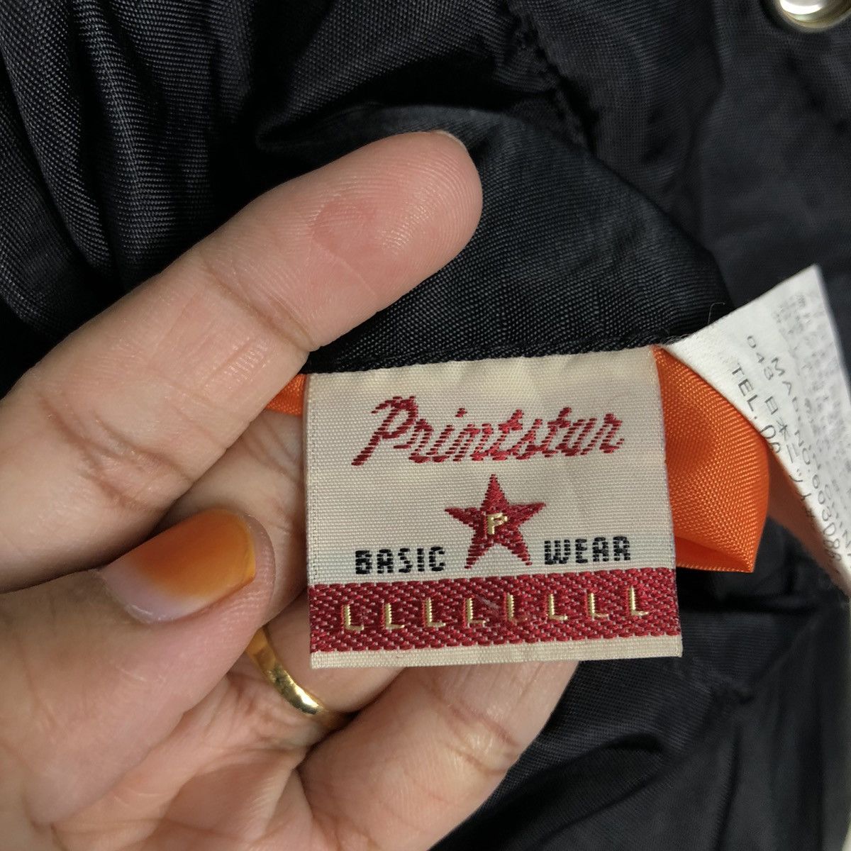 Japanese Brand 📌Vintage Worker Bomber Jacket Panasonic Spell Out Big Logo Size US L / EU 52-54 / 3 - 19 Thumbnail