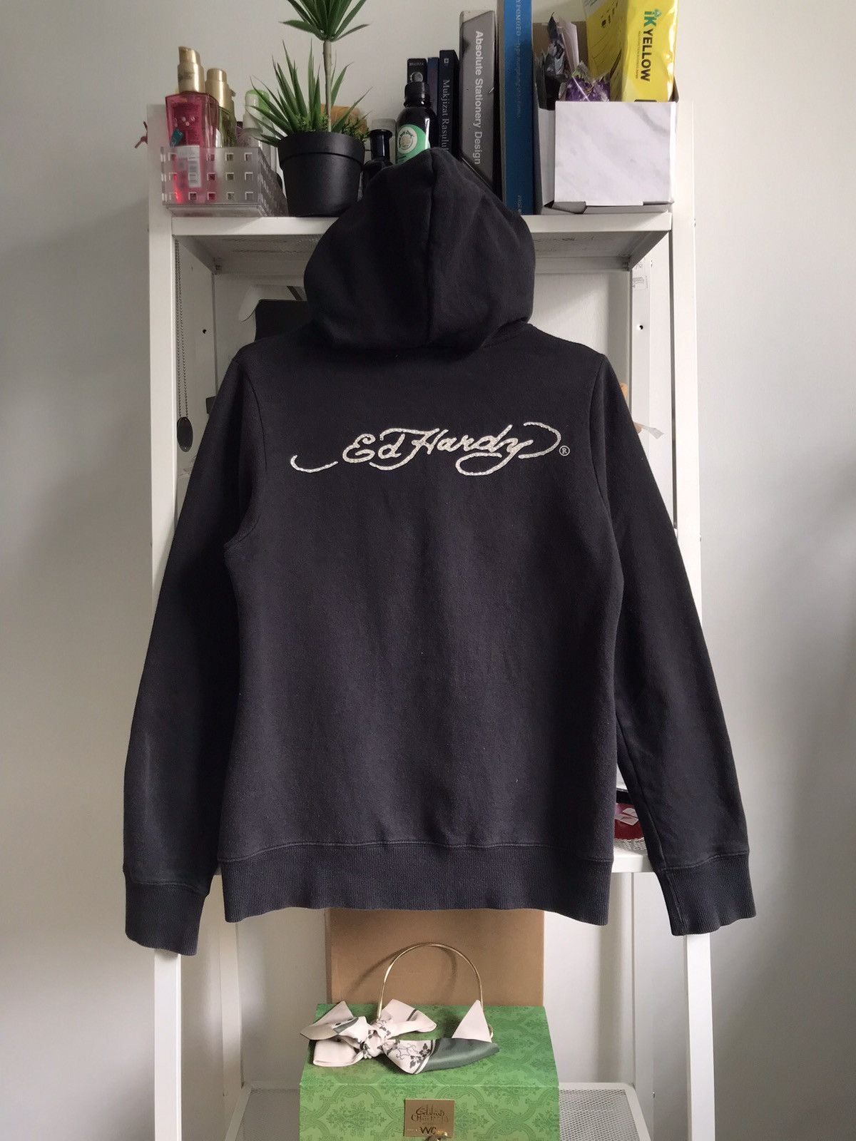 Designer × Ed Hardy 🔥 🔥 OFFER ME NOW ‼️ Rare Ed Hardy Skull Fullzip Hoodie Size US M / EU 48-50 / 2 - 1 Thumbnail