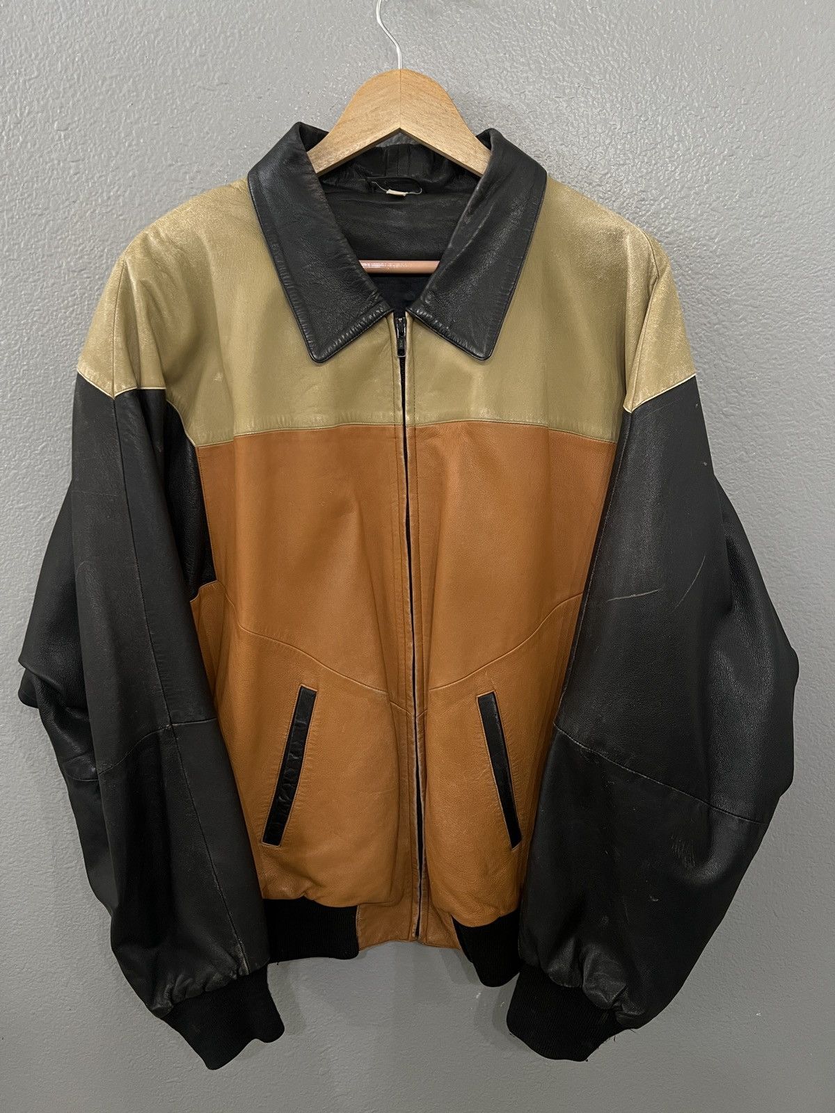 Vintage Vintage leather Jacket Size US L / EU 52-54 / 3 - 3 Thumbnail