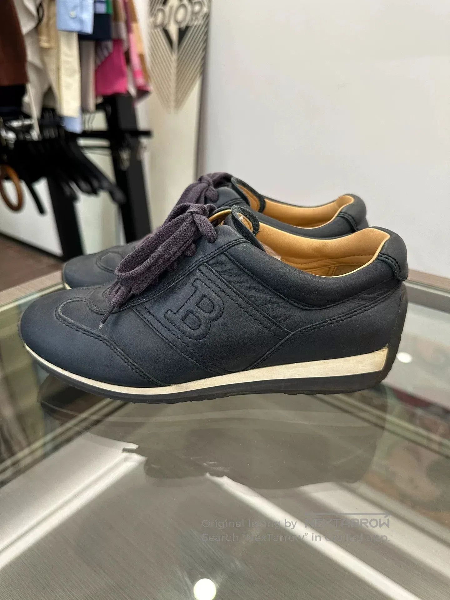 Bally Bally Women's Deep Blue Casual Sneakers. Size US 4 / IT 34 - 3 Thumbnail