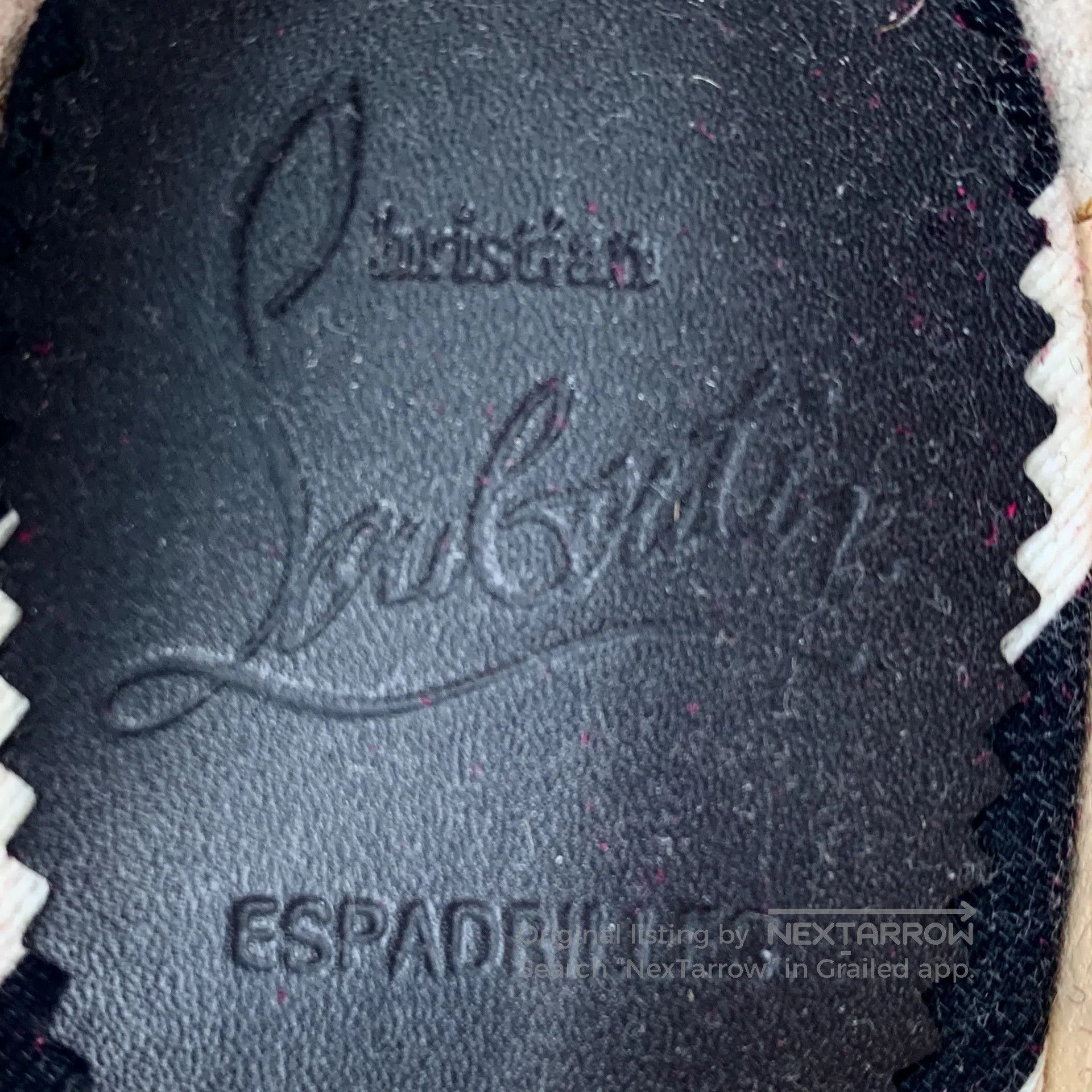 Christian Louboutin Christian Louboutin Fuchsia fringe woven casual flat fishe Size US 6.5 / IT 36.5 - 7 Thumbnail