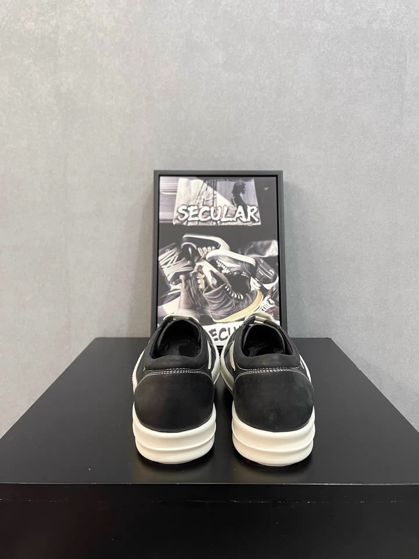 Rick Owens Rick Owens 24SS Calfskin Vintage "Vans" Women's Sneakers K34 Size US 6 / IT 36 - 7 Thumbnail