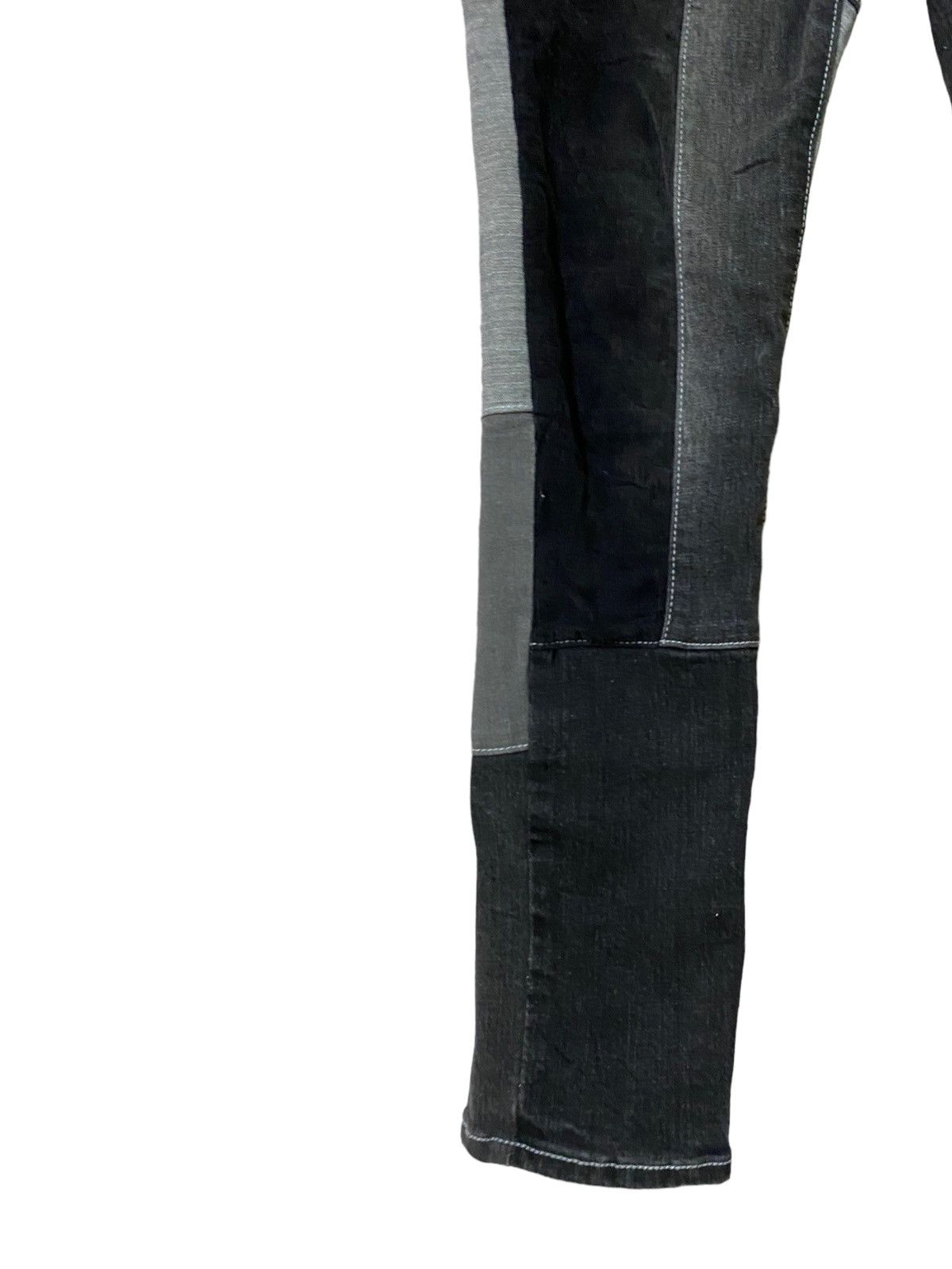 Designer × Japanese Brand Send Offer 👉 Cavaria Reconstructed Denim + Velvet Skinny Size US 28 / EU 44 - 8 Thumbnail