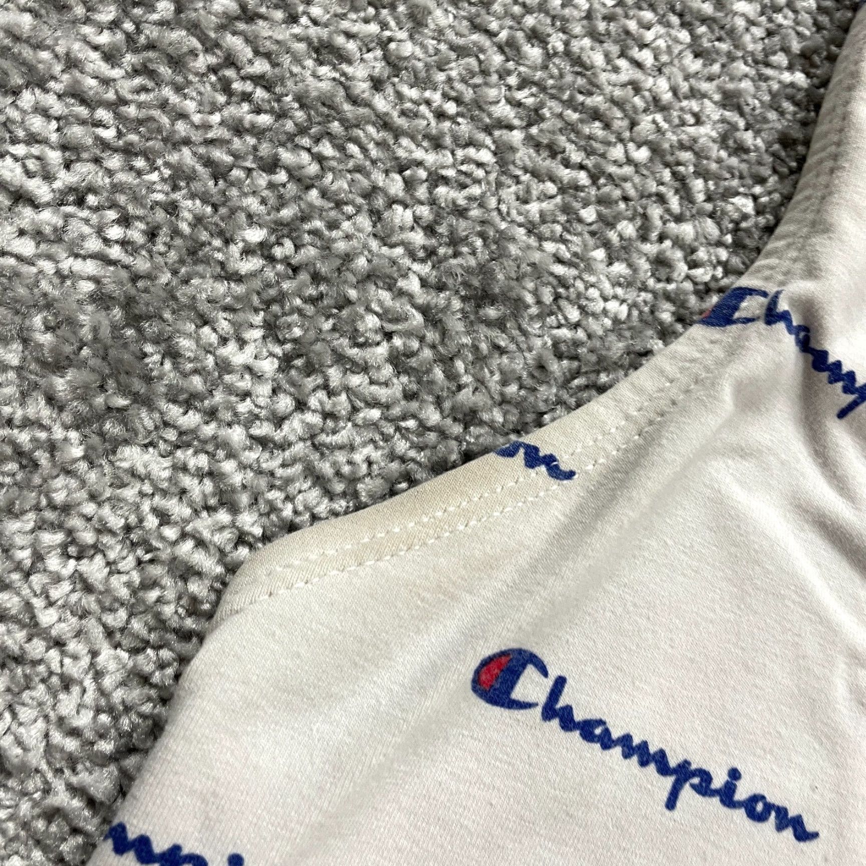 Champion Champion Bralette Womens Small White All Over Print Racerback Active Gym Sports Size ONE SIZE - 4 Thumbnail