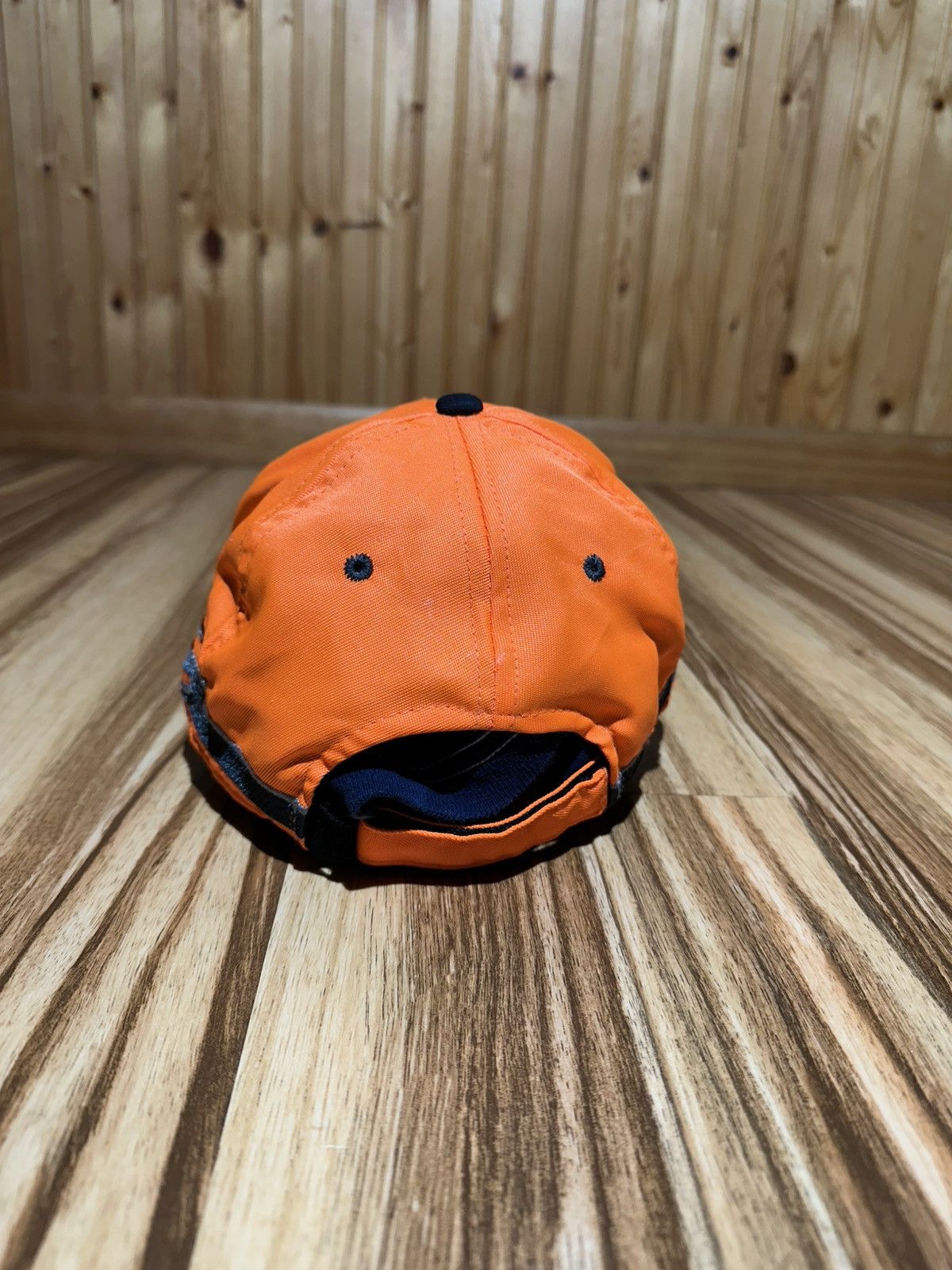 Cabelas Vint Cabela's Vibrant Orange Cap with Silver & Black Accents Size ONE SIZE - 4 Thumbnail