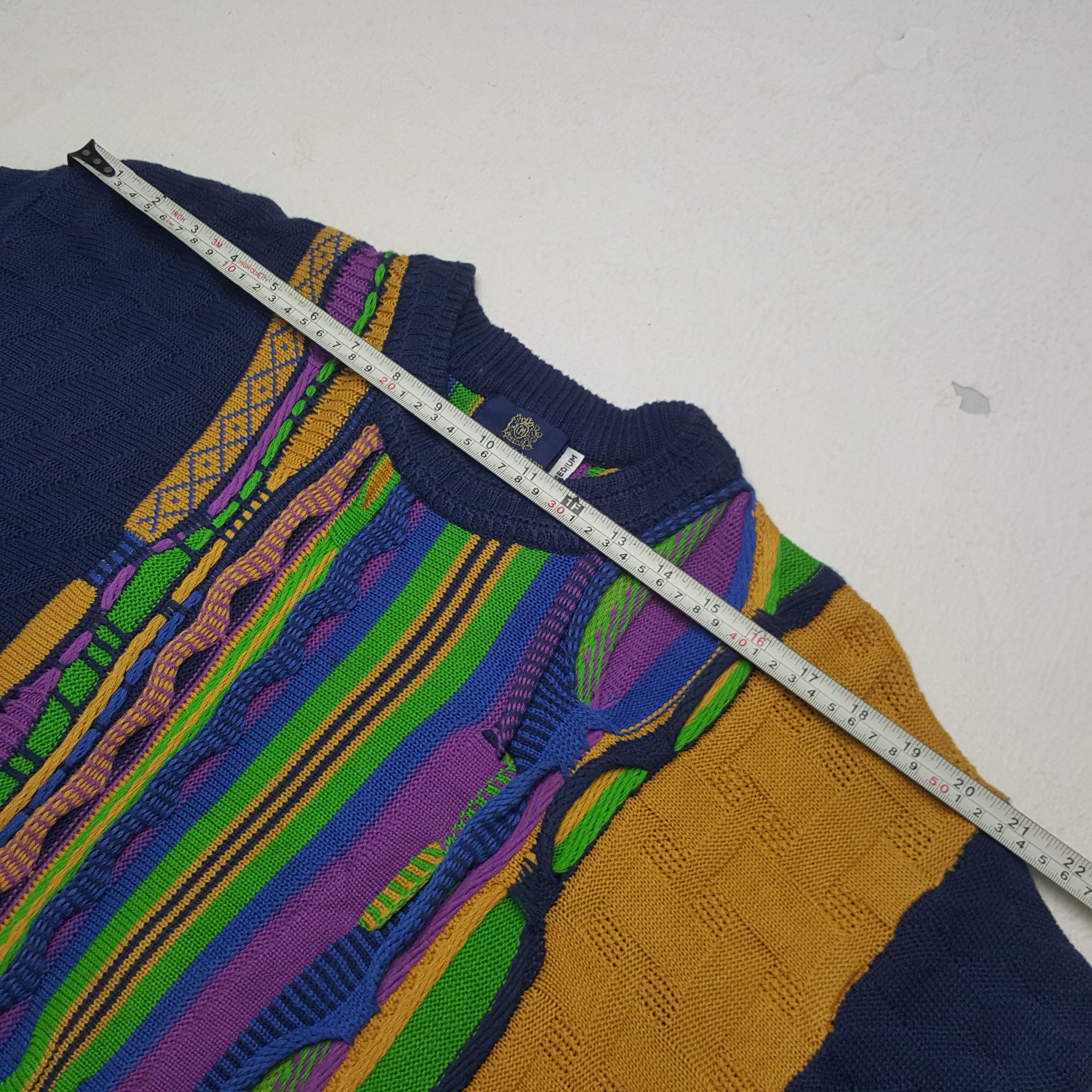 Designer × Vintage Vintage Christian Mode Knitwear Like Coogi Size US S / EU 44-46 / 1 - 5 Thumbnail