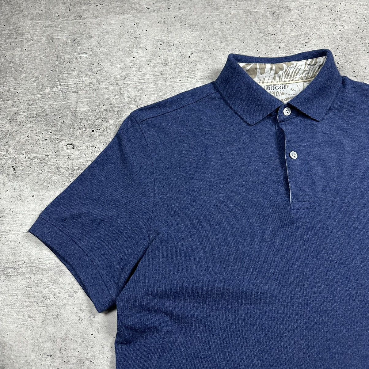 Boggi Boggi Milano Pique Polo Cotton Blue Men’s Size M Size US M / EU 48-50 / 2 - 2 Thumbnail
