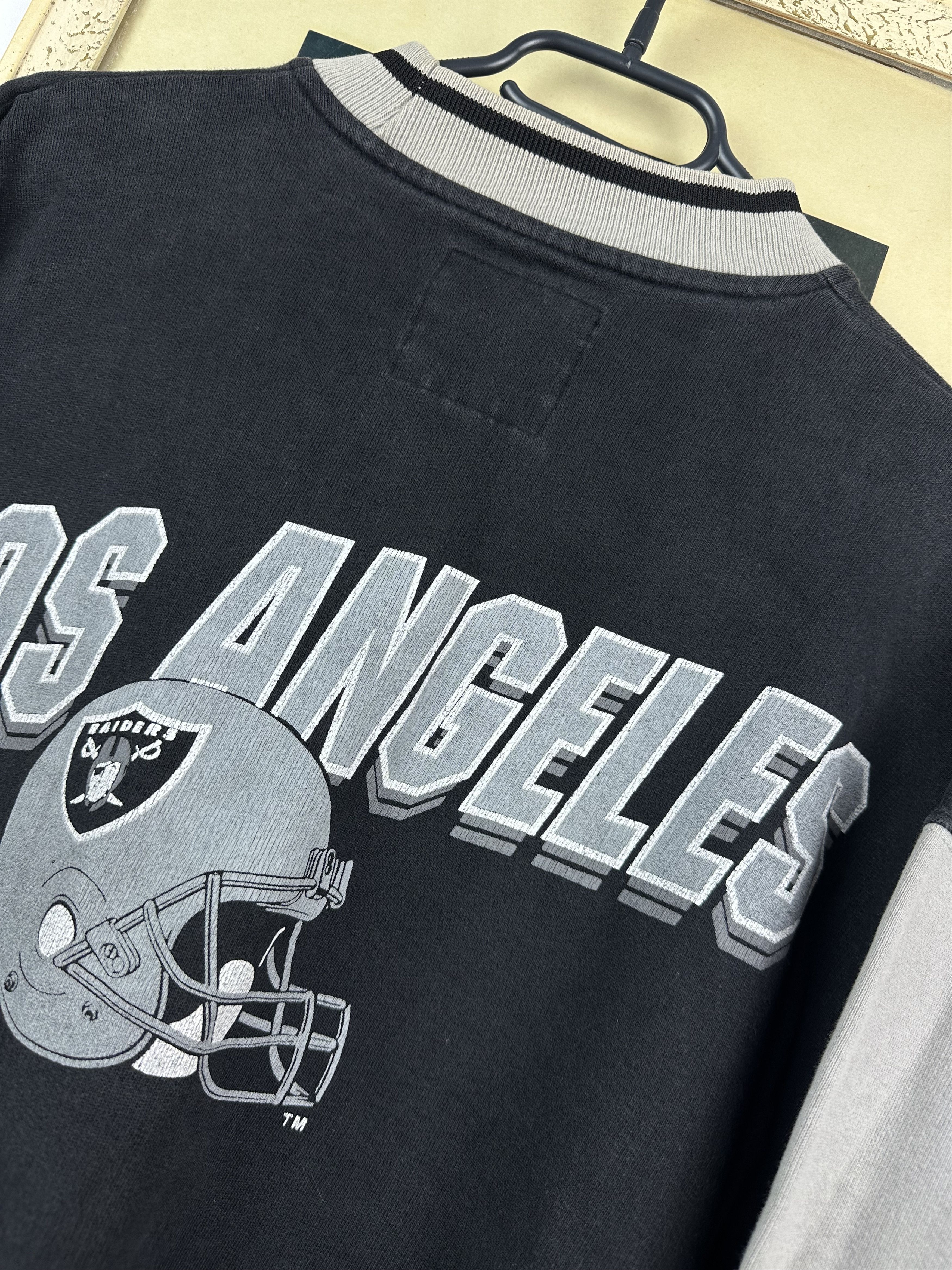 NFL × Vintage Vintage Los Angeles Raiders Sweatshirt NFL Rare Hype Size US M / EU 48-50 / 2 - 10 Thumbnail