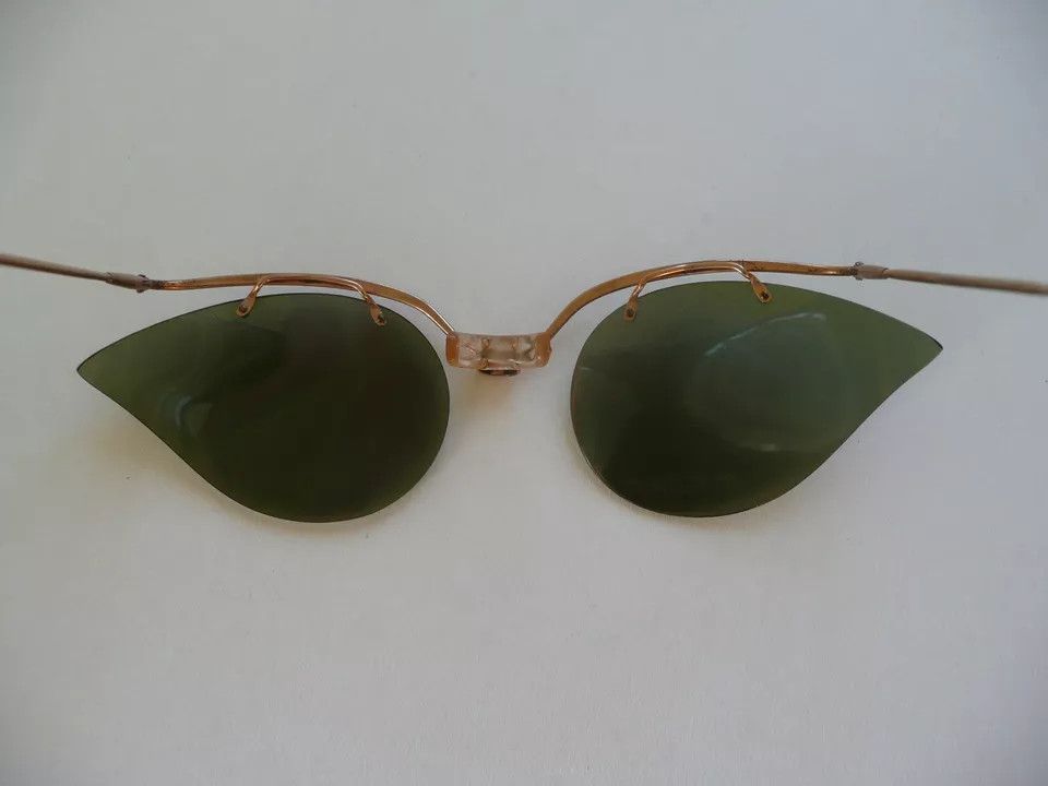 Vintage '51 MOD DEPOSE OLD SCHOOL LUNETTES DE SOLEIL EXTRAORDINAIRE Size ONE SIZE - 3 Thumbnail