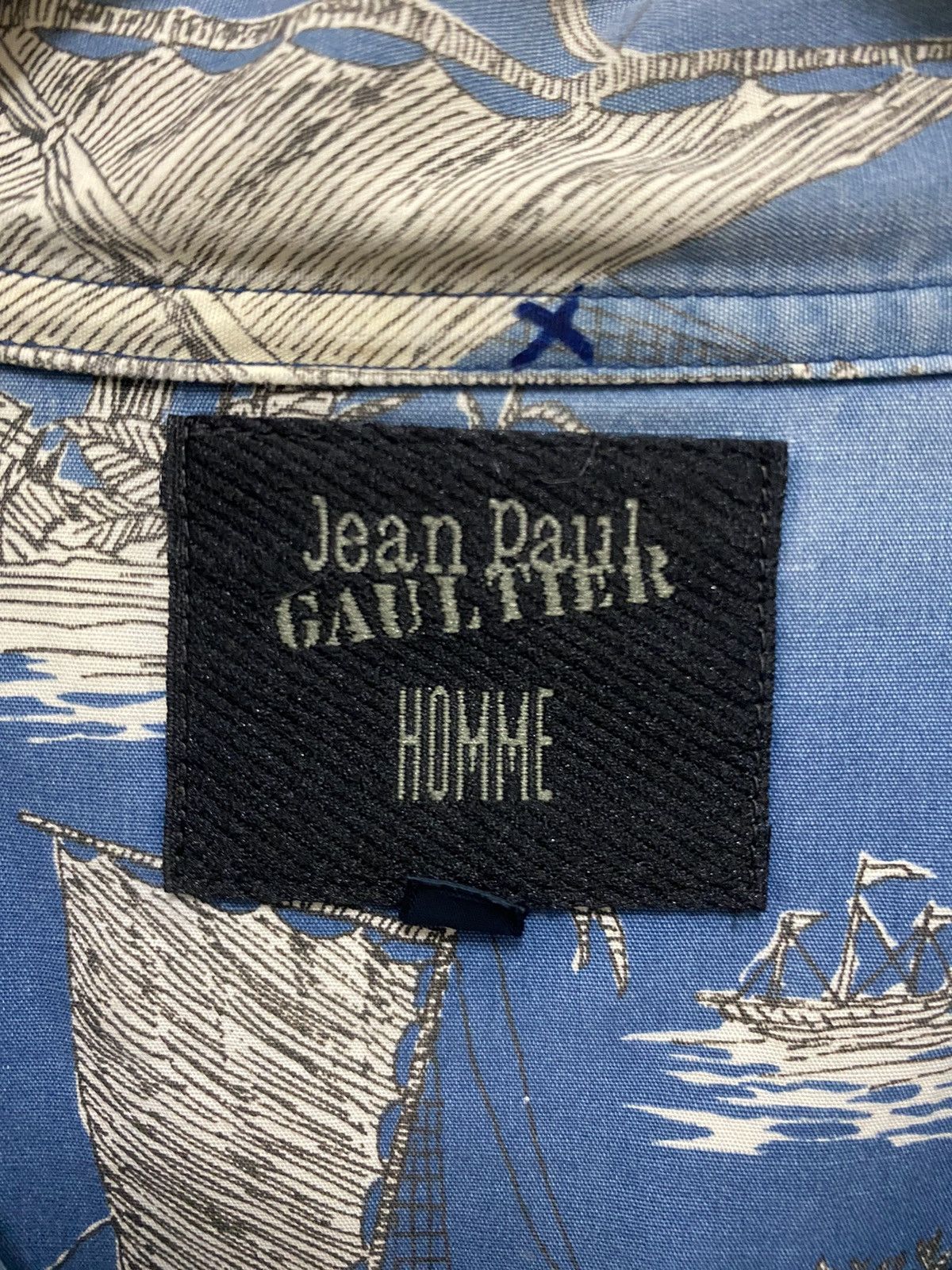 Jean Paul Gaultier Jean Paul Gaultier Homme Hawaii Style Open Collar Shirts Size US M / EU 48-50 / 2 - 19 Thumbnail