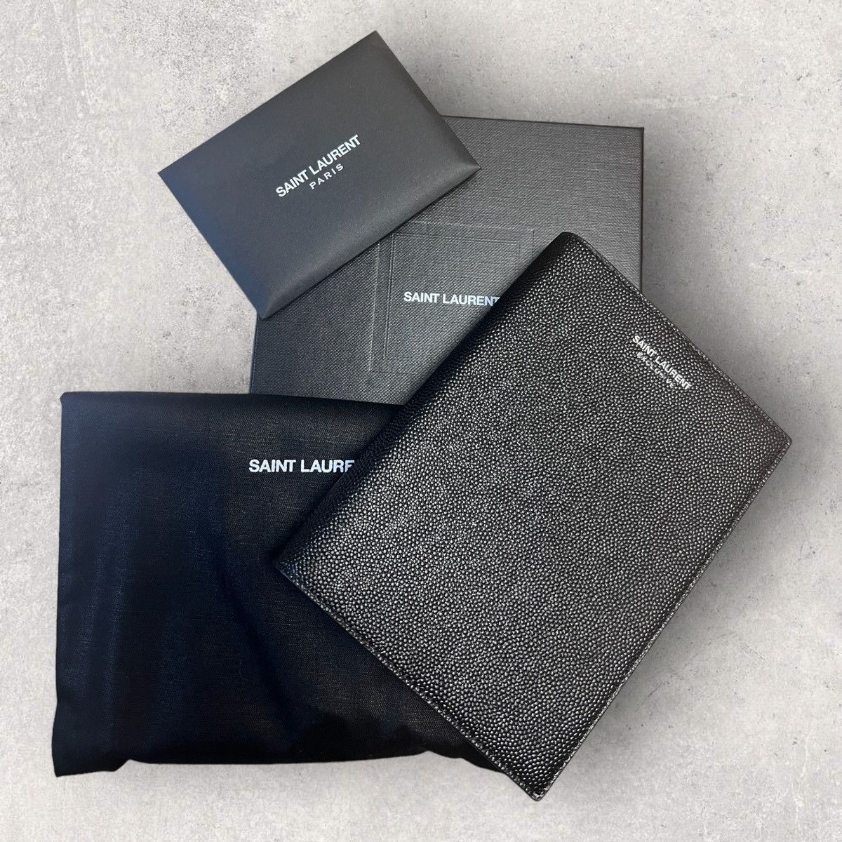 Saint Laurent Paris Saint Laurent Exclusive Leather Notebook | Grailed