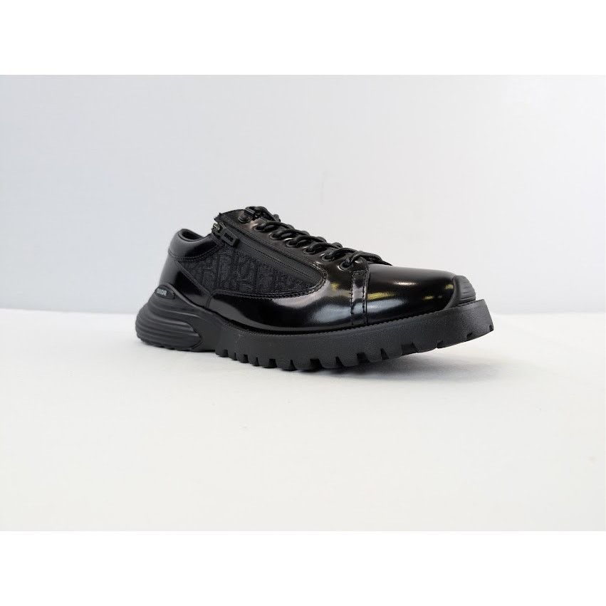 Dior o1rshd1 Combat Derby Low Top Sneaker in Black Size US 9 / EU 42 - 2 Thumbnail