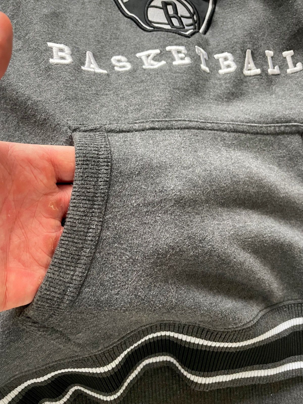 NBA Hoodie Black Brooklyn Nets NBA Logo Basketball Swag Medium Size US M / EU 48-50 / 2 - 4 Thumbnail